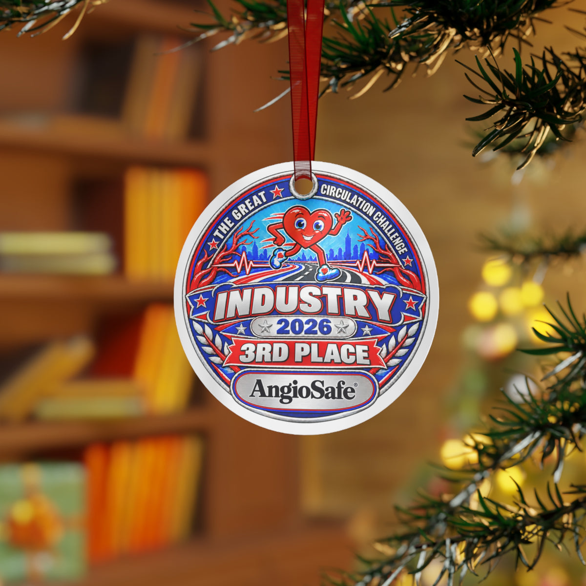 Angiosafe 3rd place - industry Champion - The Great Circulation Challenge Participation Award Medal
