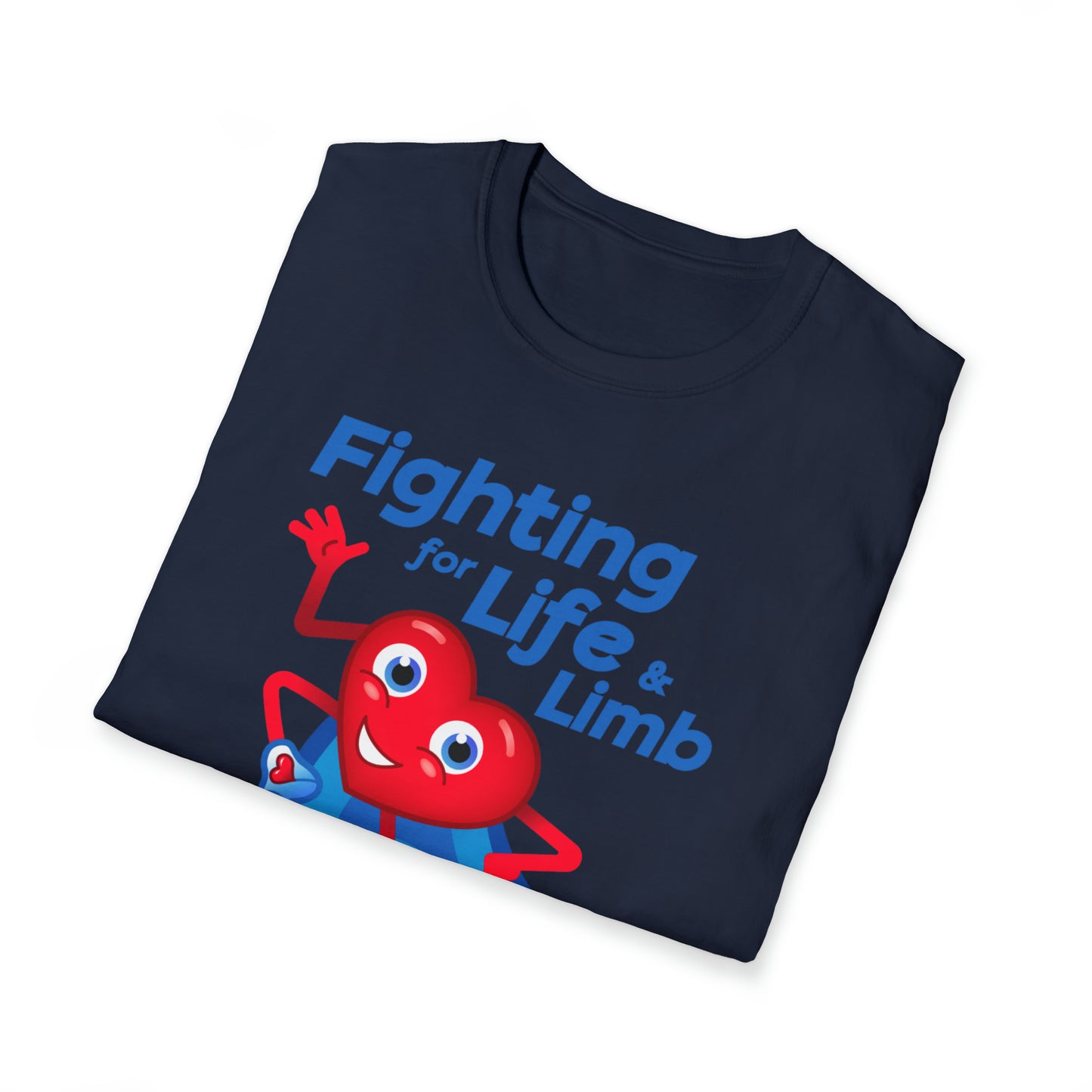 Fighting For Life & Limb Unisex Softstyle T-Shirt