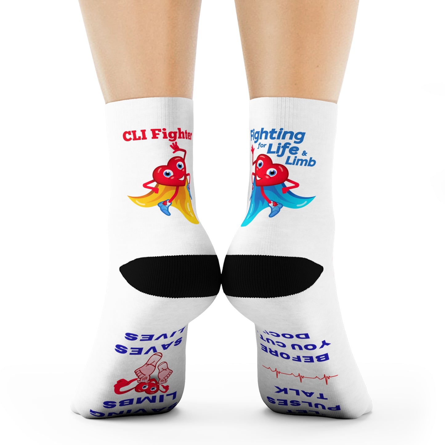 Let Pulses Talk Before You Cut, Doc - Clinicians and Physician Crew Socks