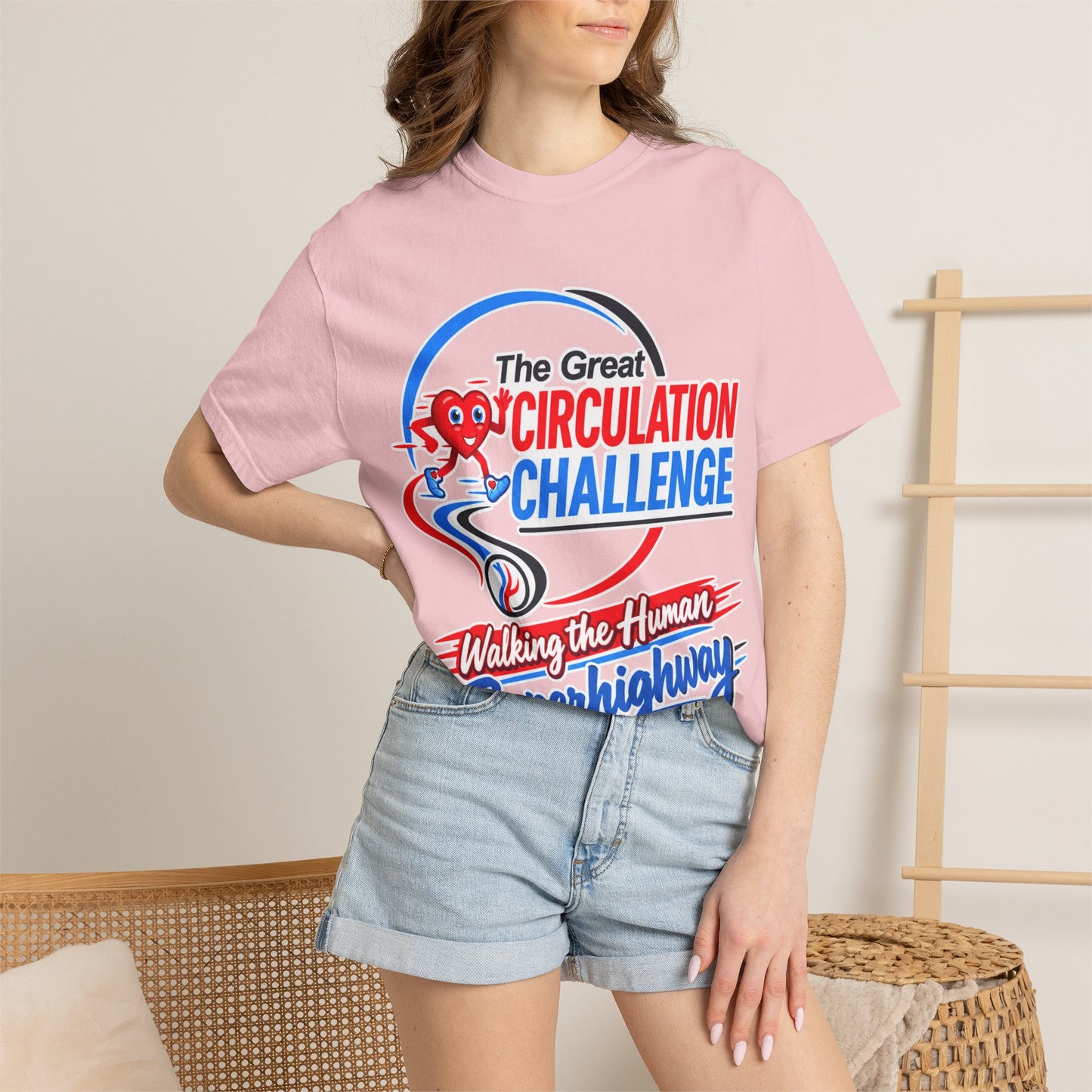 The Great Circulation Challenge Unisex Garment-Dyed T-shirt
