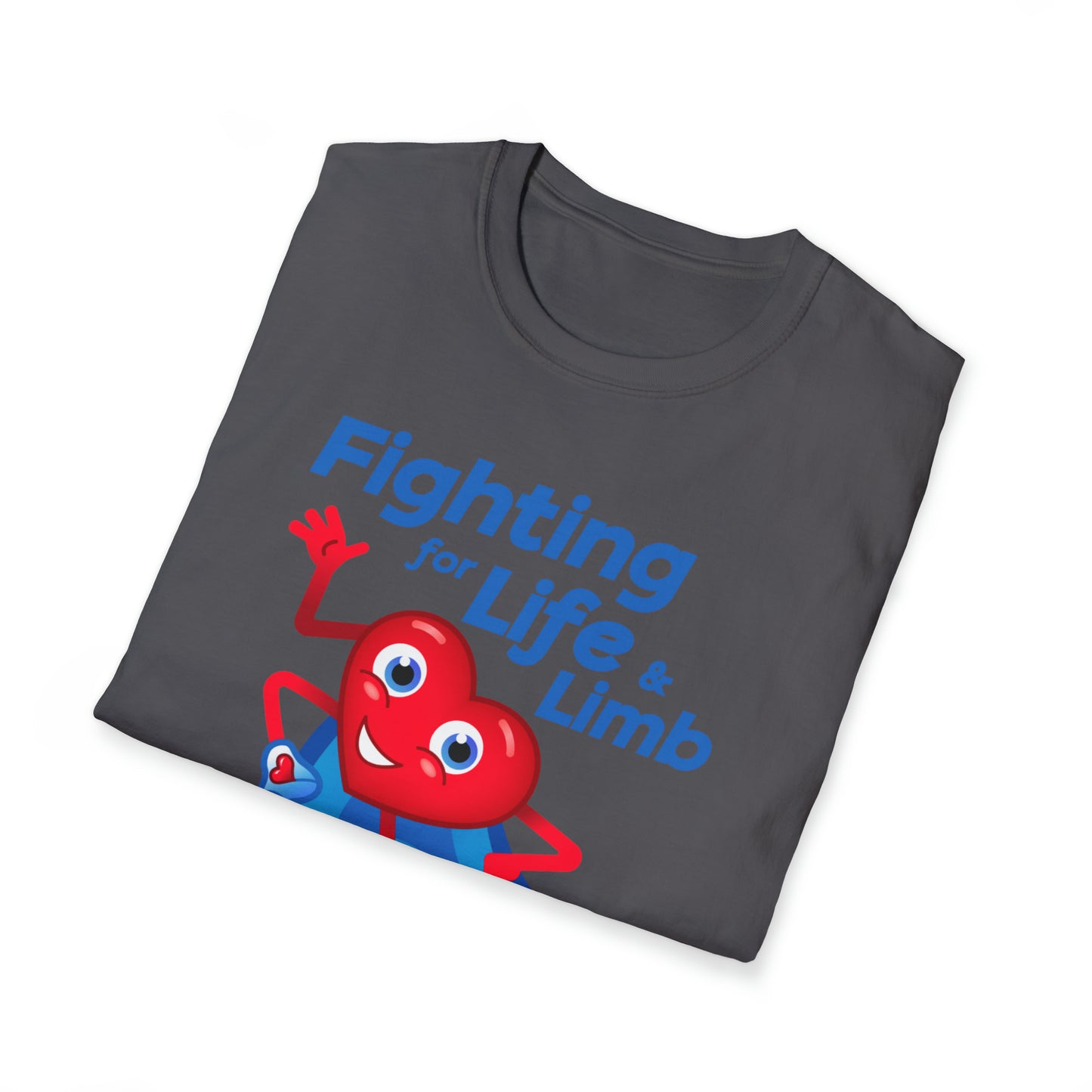 Fighting For Life & Limb Unisex Softstyle T-Shirt