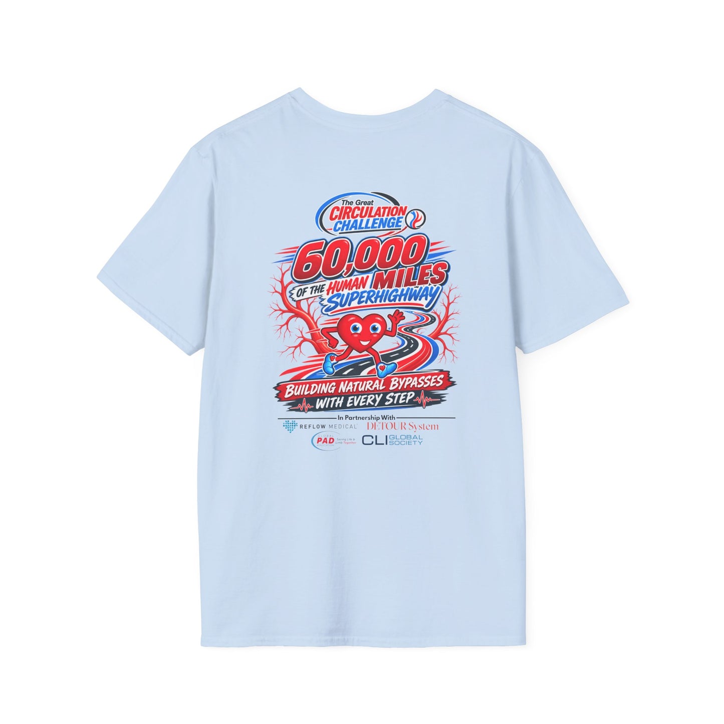 The Great Circulation Challenge Unisex Softstyle T-Shirt