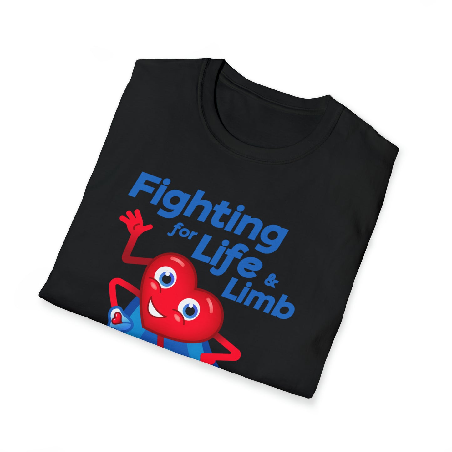Fighting For Life & Limb Unisex Softstyle T-Shirt