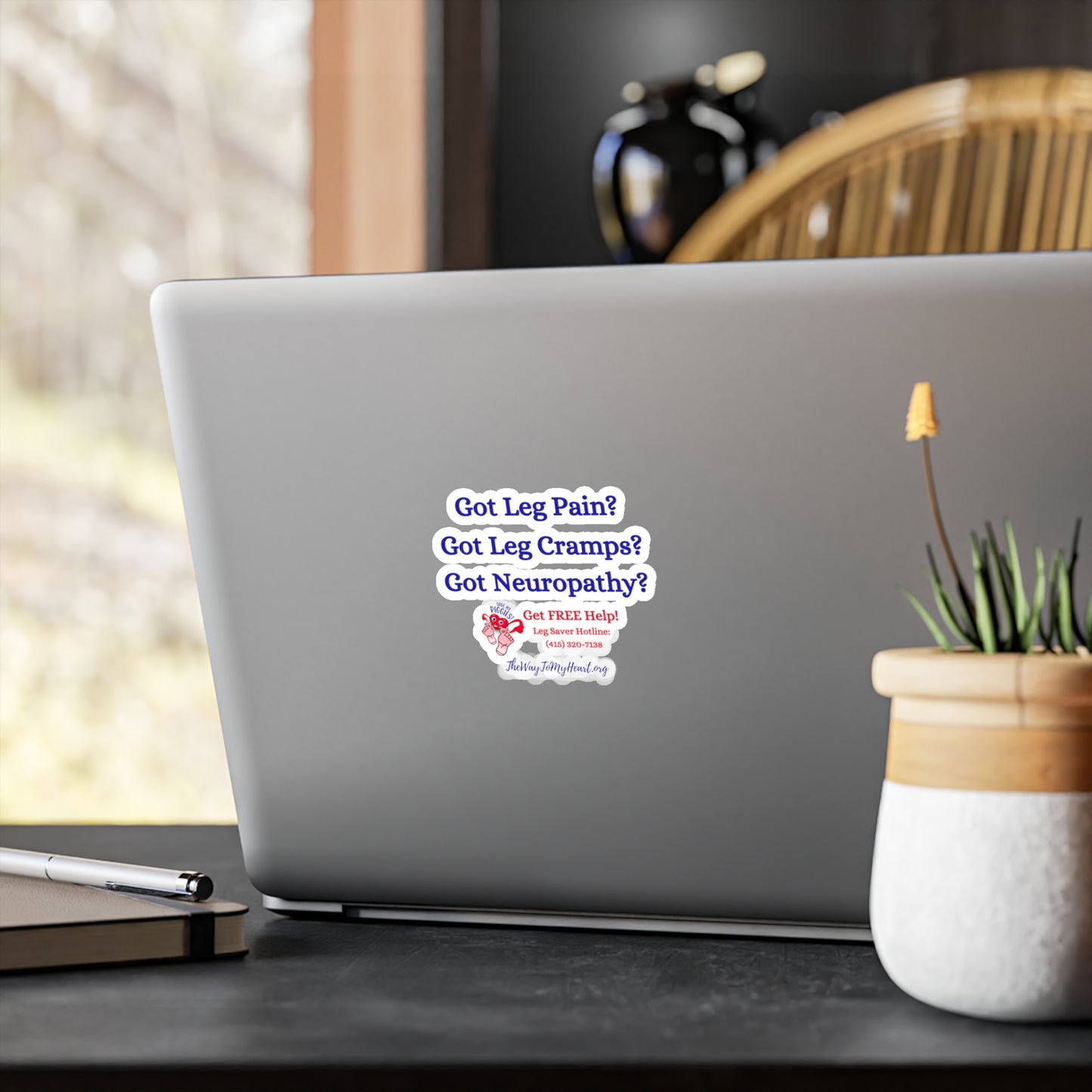 Leg Saver Hotline Decals
