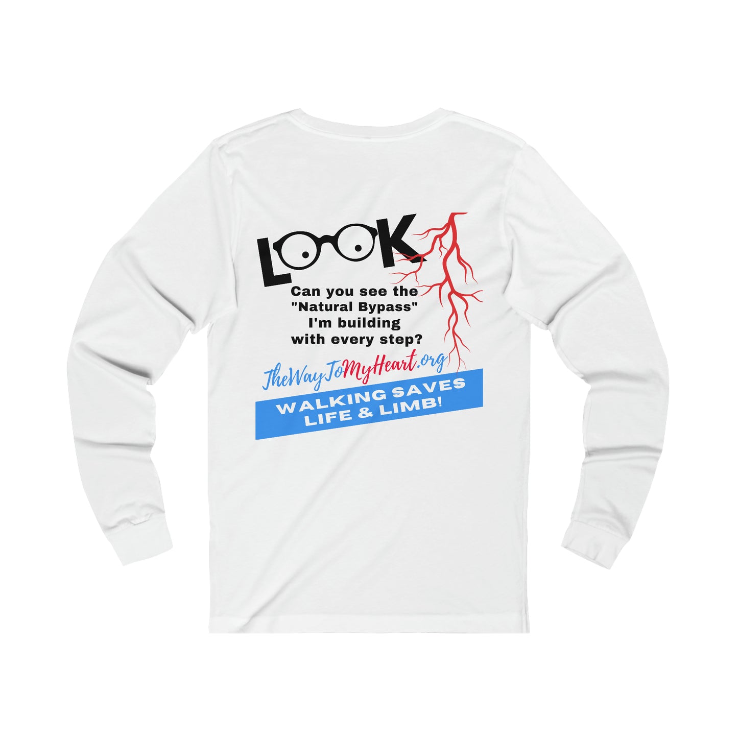 Rock Your Walk Unisex Jersey Long Sleeve Tee