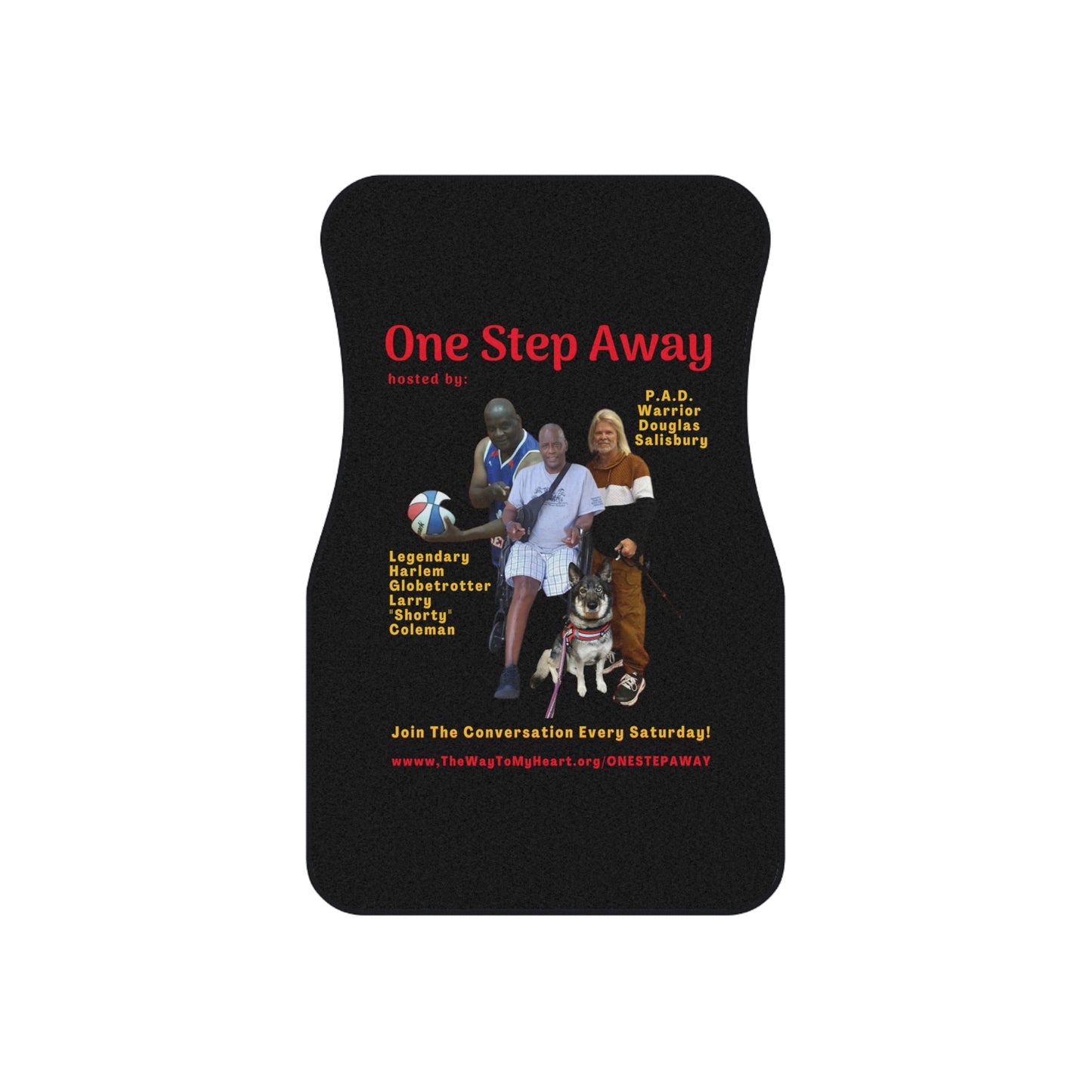 One Step aAway Car Mats (2x Front)