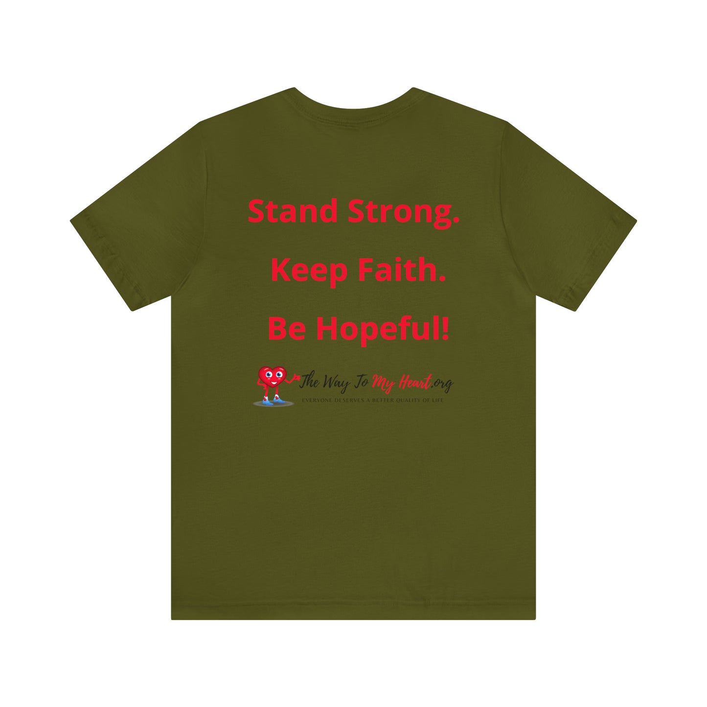 Amputee Unisex Jersey Short Sleeve Tee