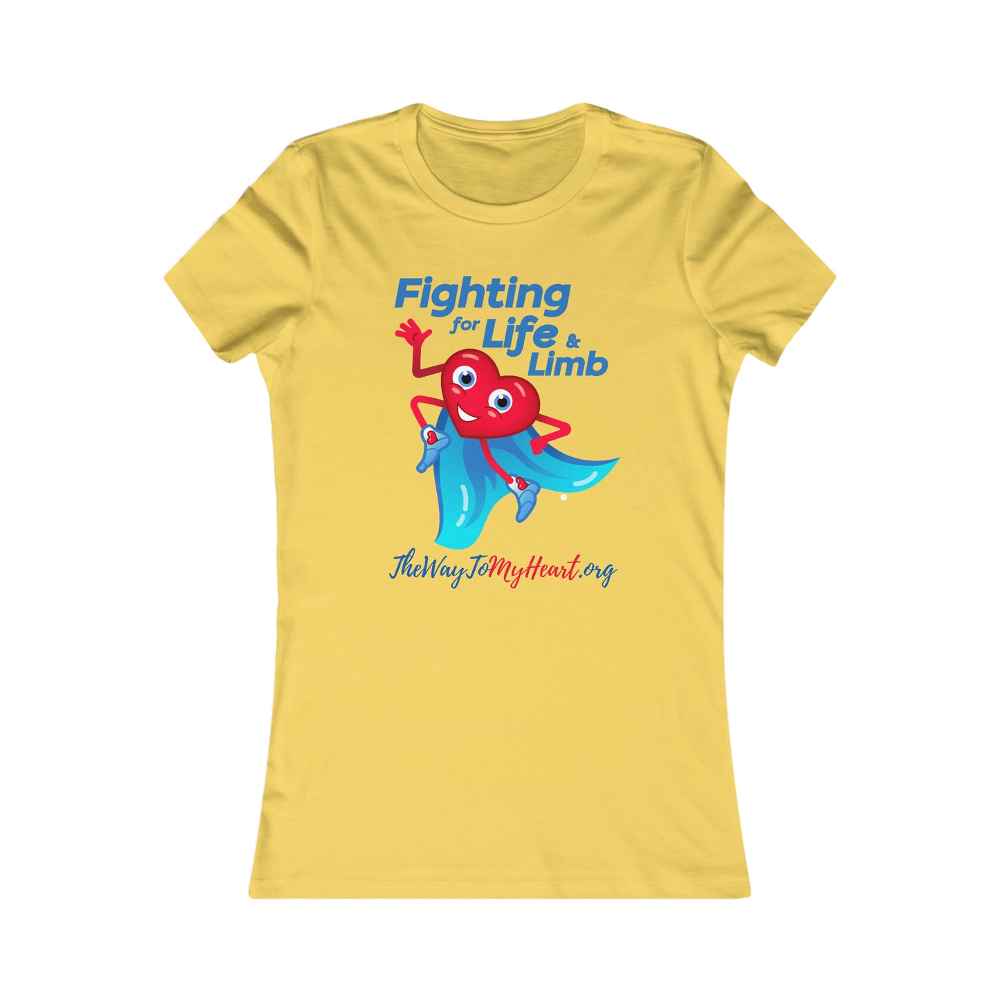 Fighting For Life & Limb Women's Favorite Tee