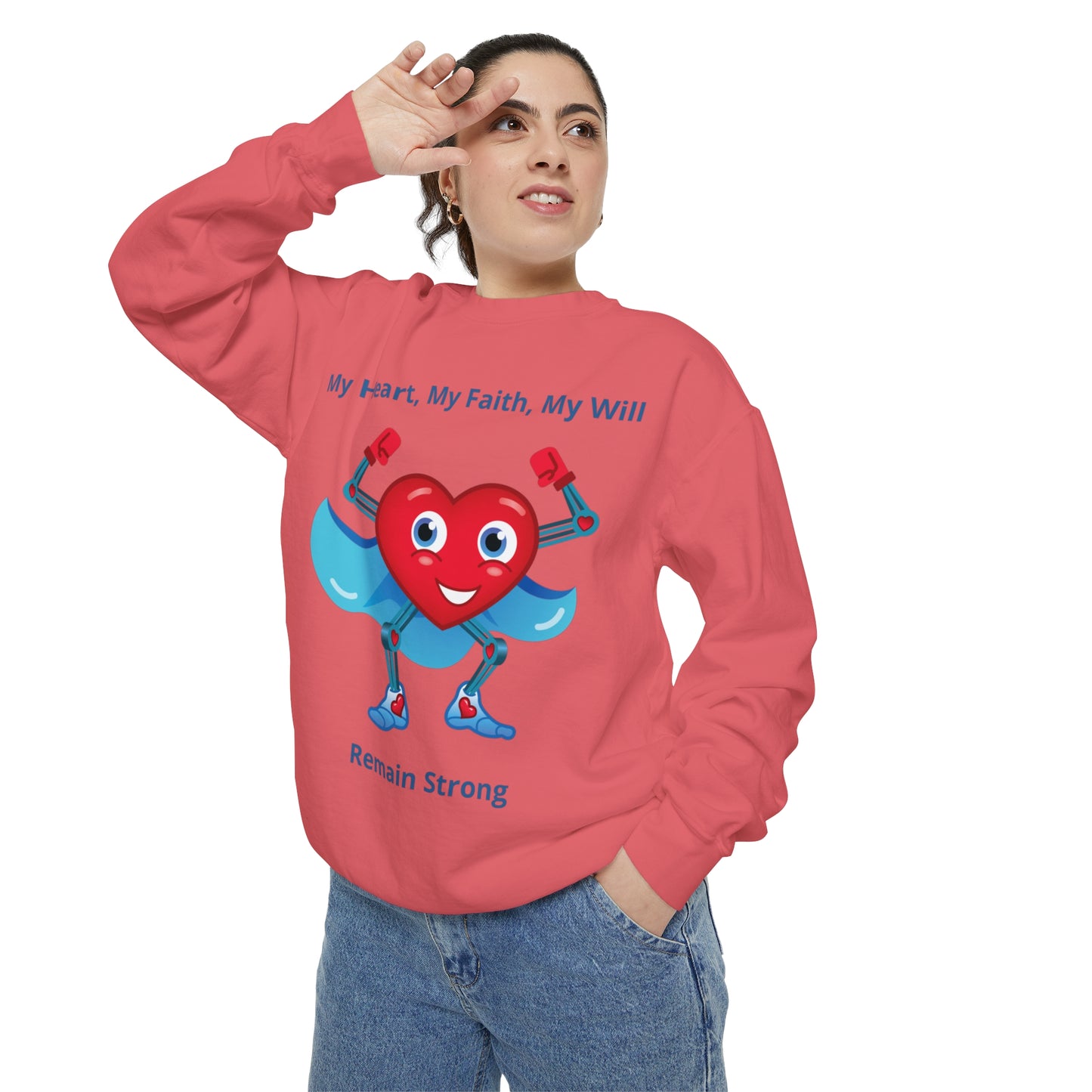 Amputee Unisex Garment-Dyed Sweatshirt