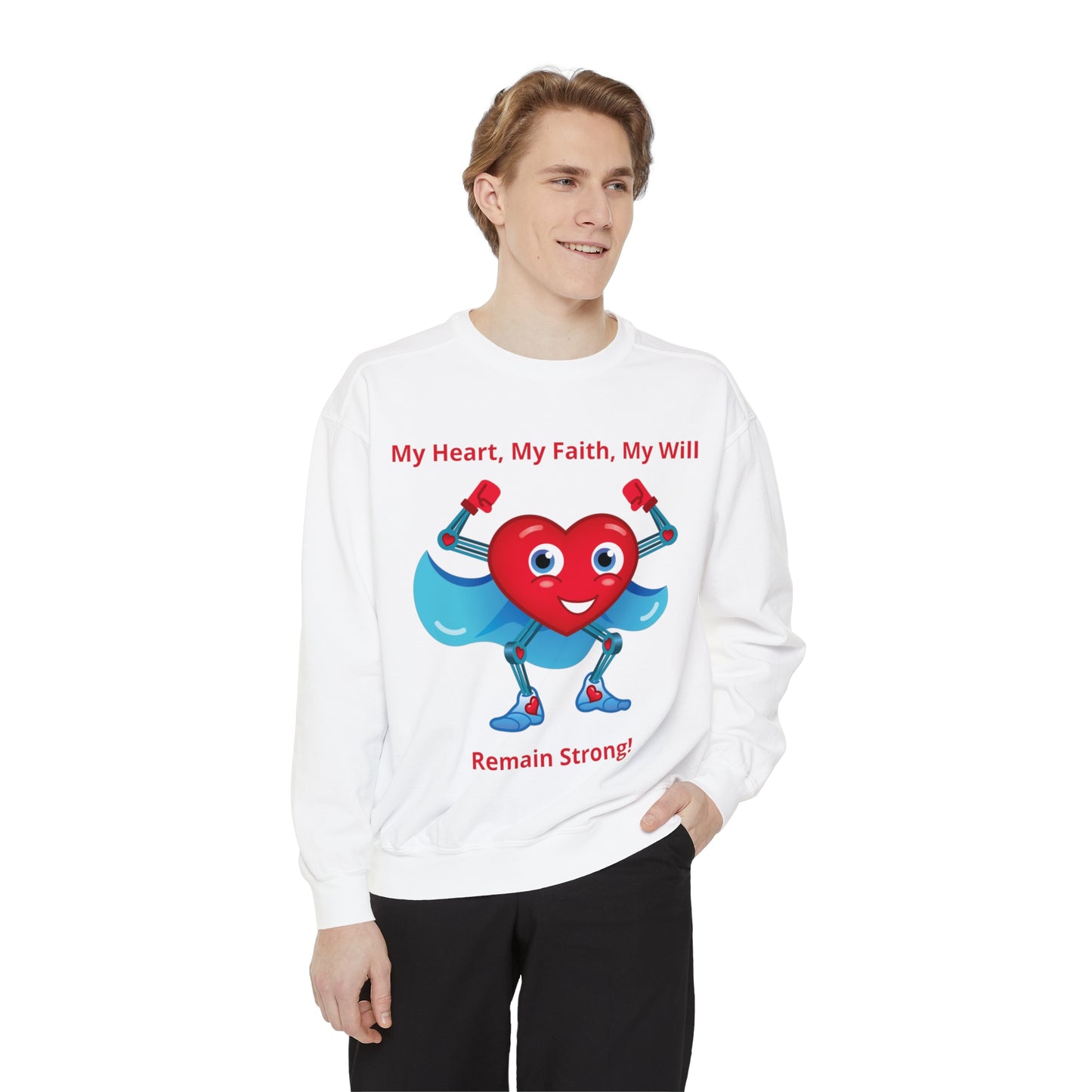 Amputee Unisex Garment-Dyed Sweatshirt