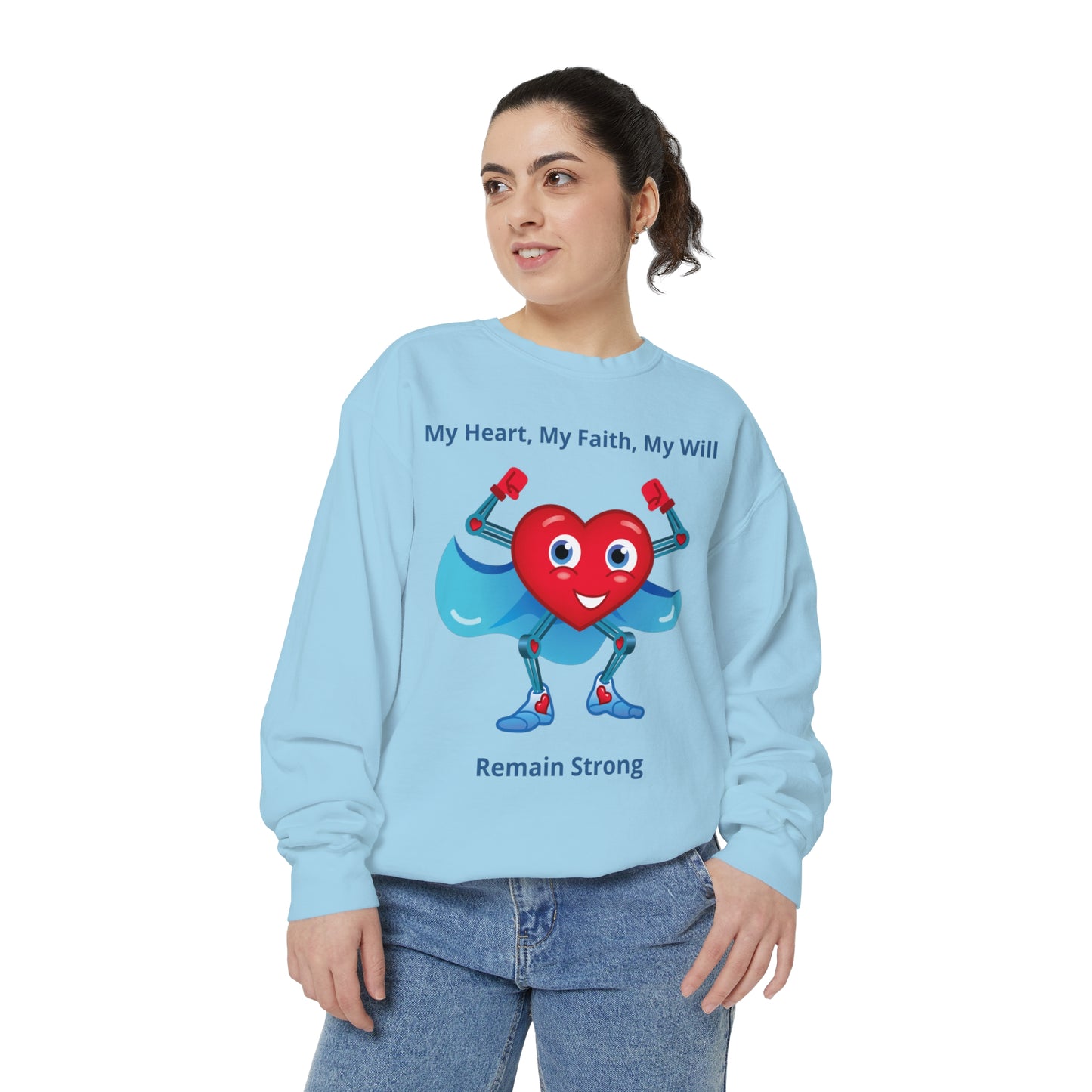 Amputee Unisex Garment-Dyed Sweatshirt