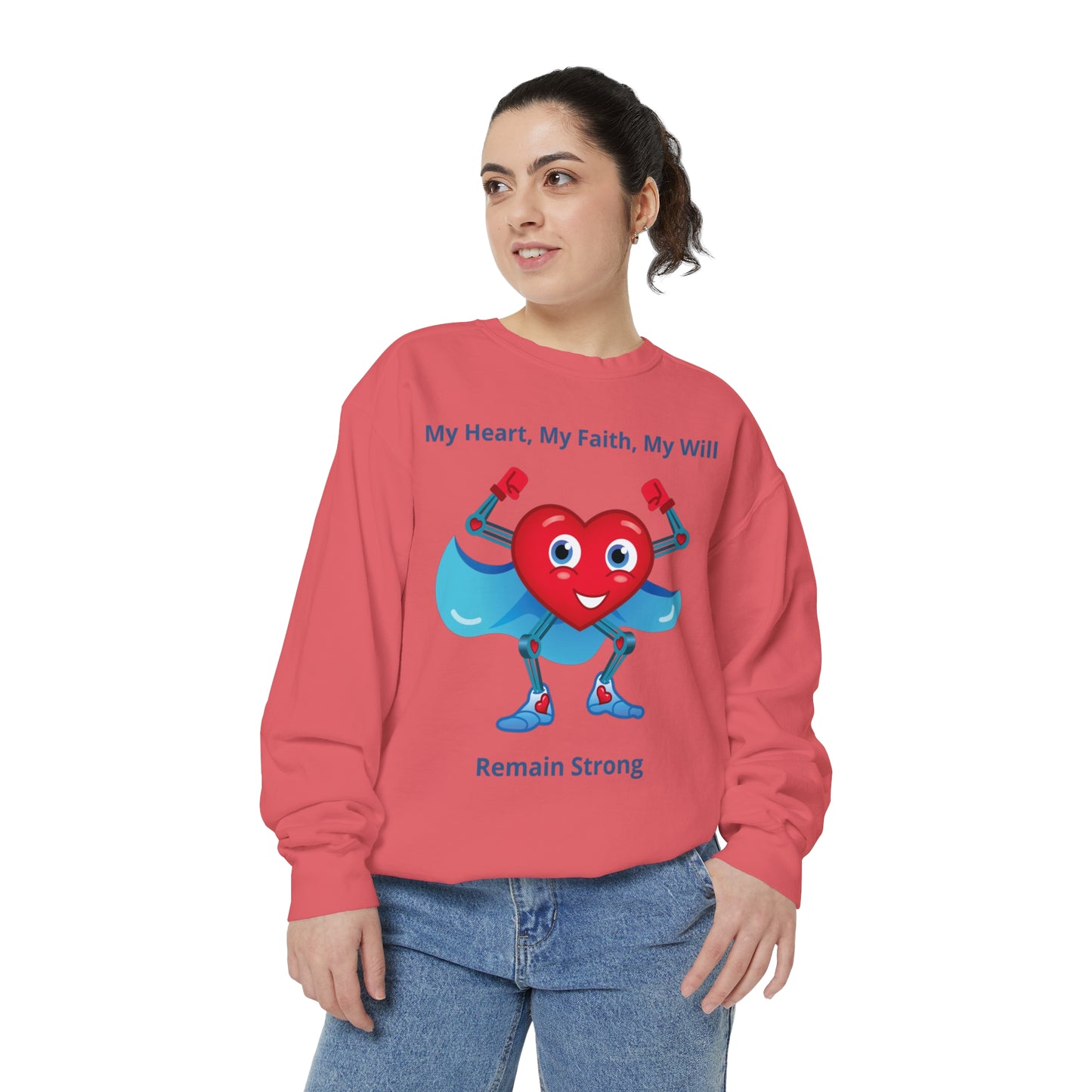Amputee Unisex Garment-Dyed Sweatshirt