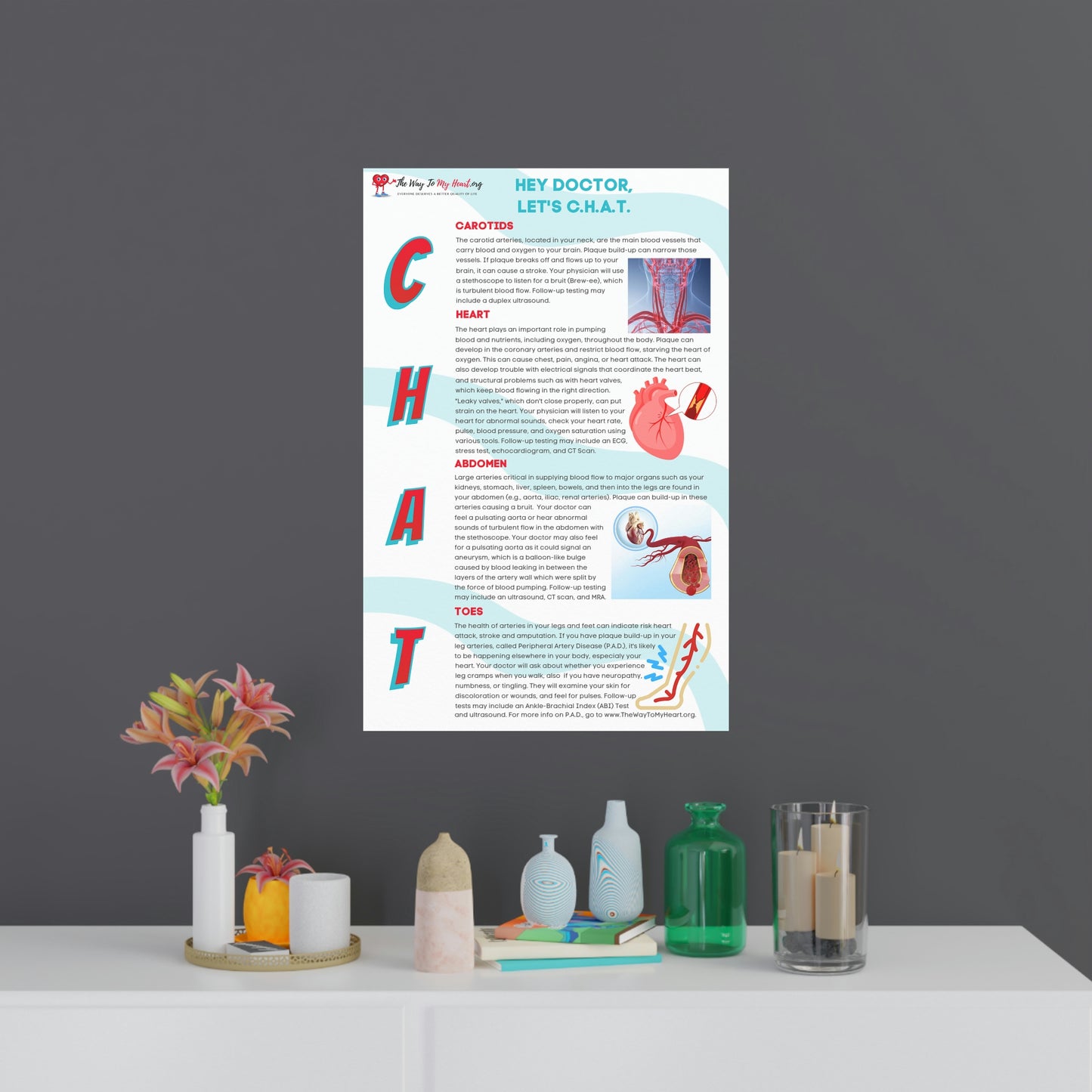 C.H.A.T. Life and Limb-saving Poster