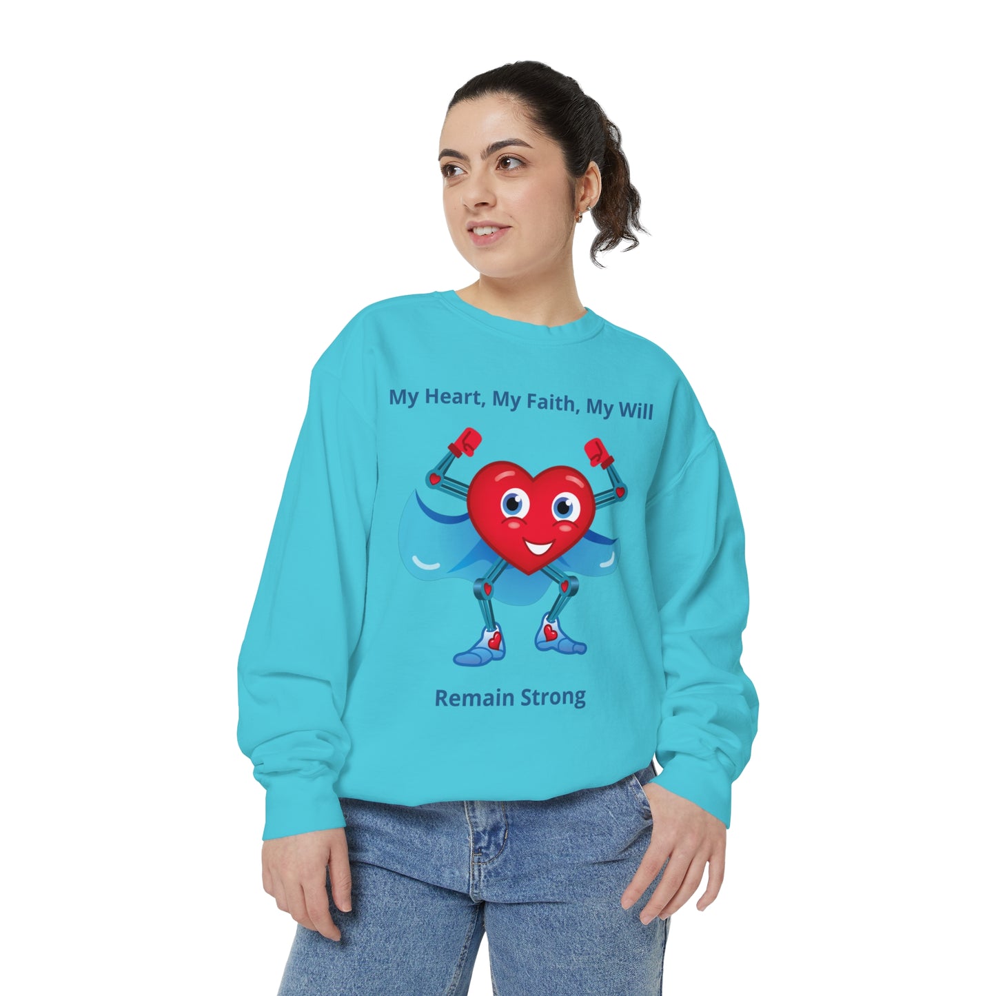 Amputee Unisex Garment-Dyed Sweatshirt