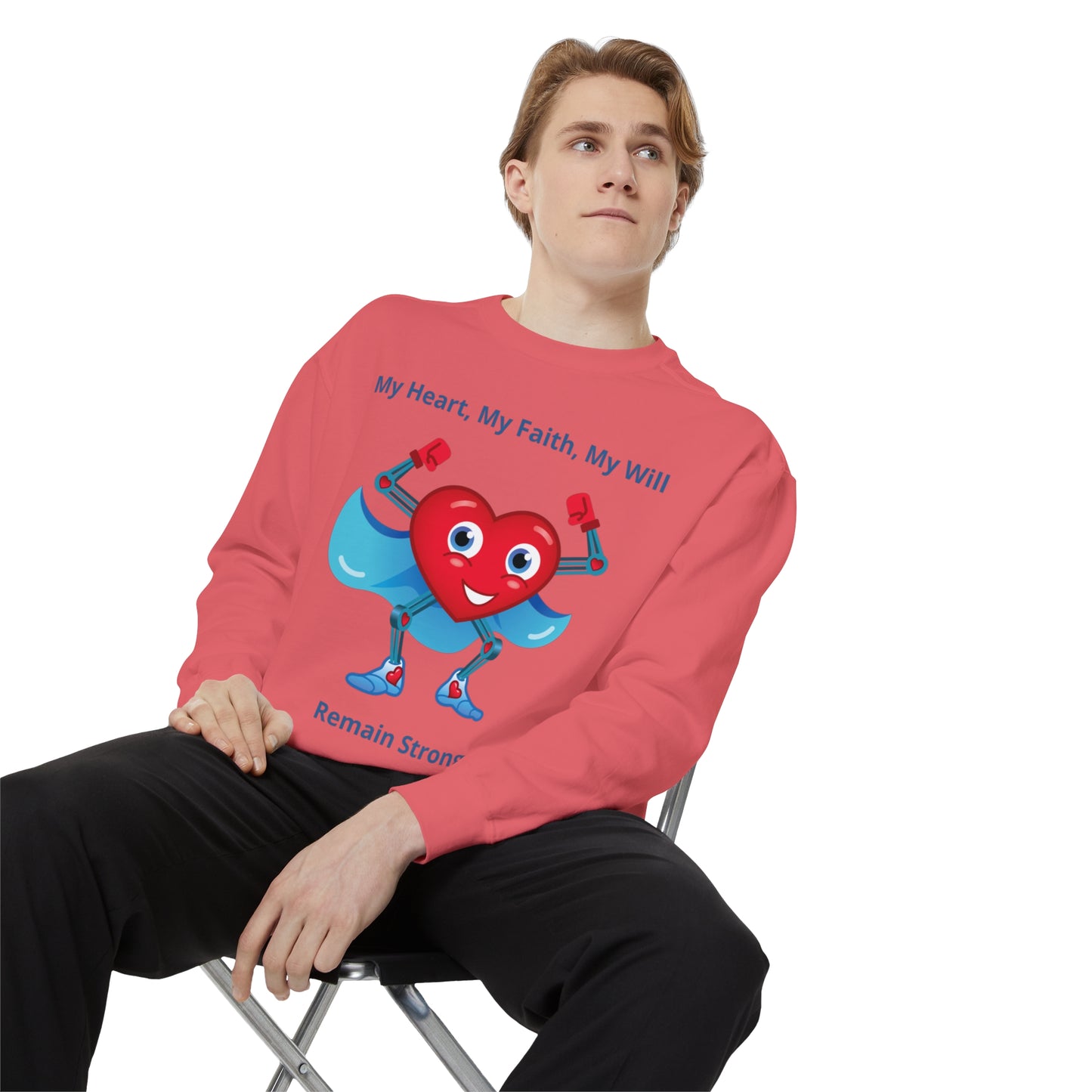 Amputee Unisex Garment-Dyed Sweatshirt