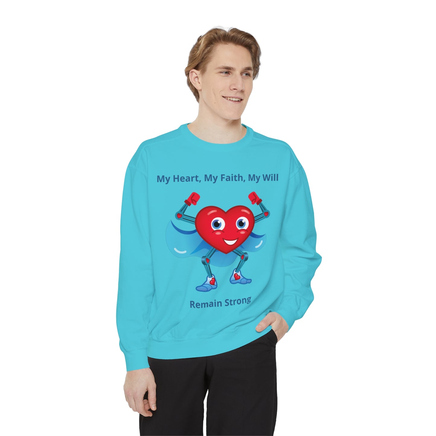 Amputee Unisex Garment-Dyed Sweatshirt