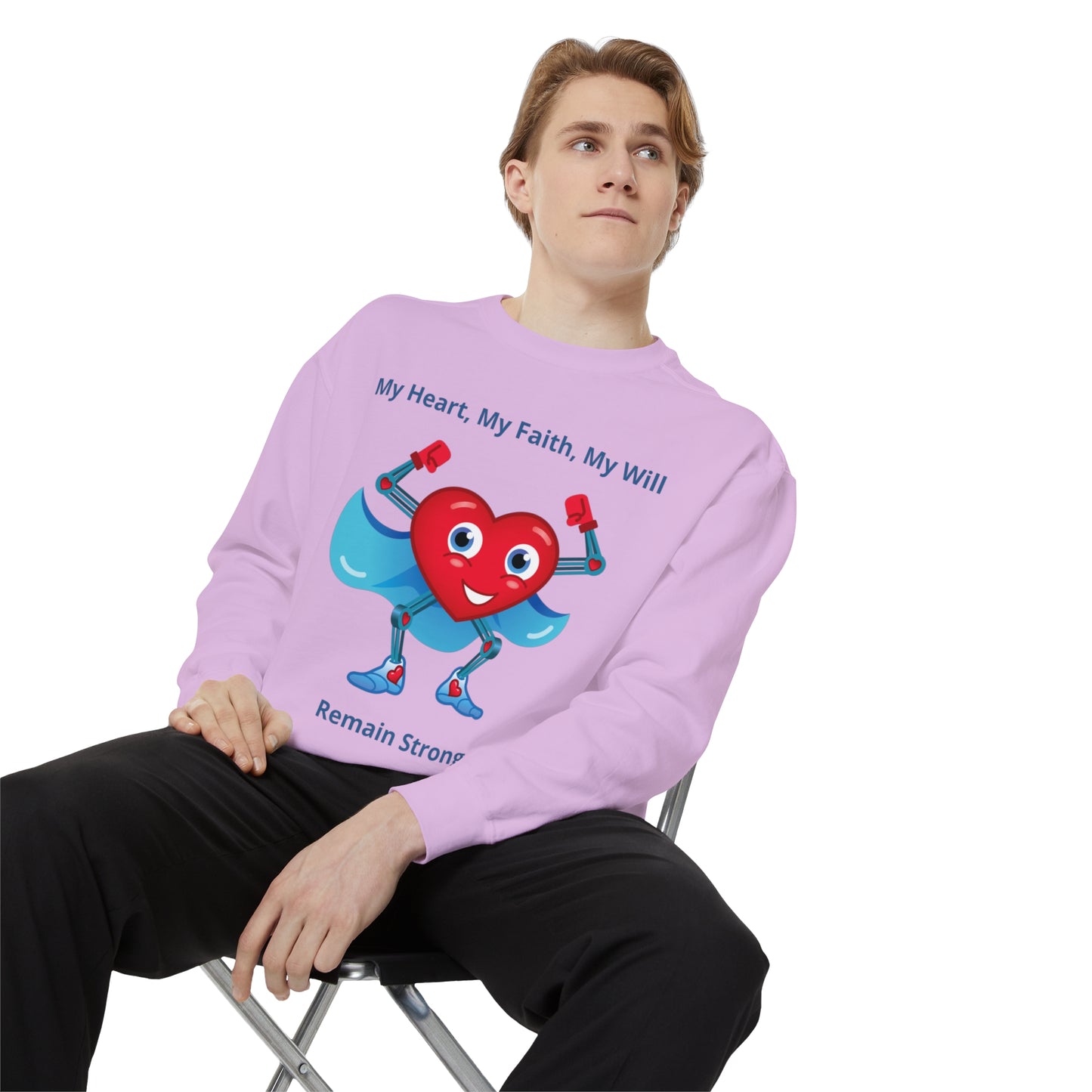 Amputee Unisex Garment-Dyed Sweatshirt