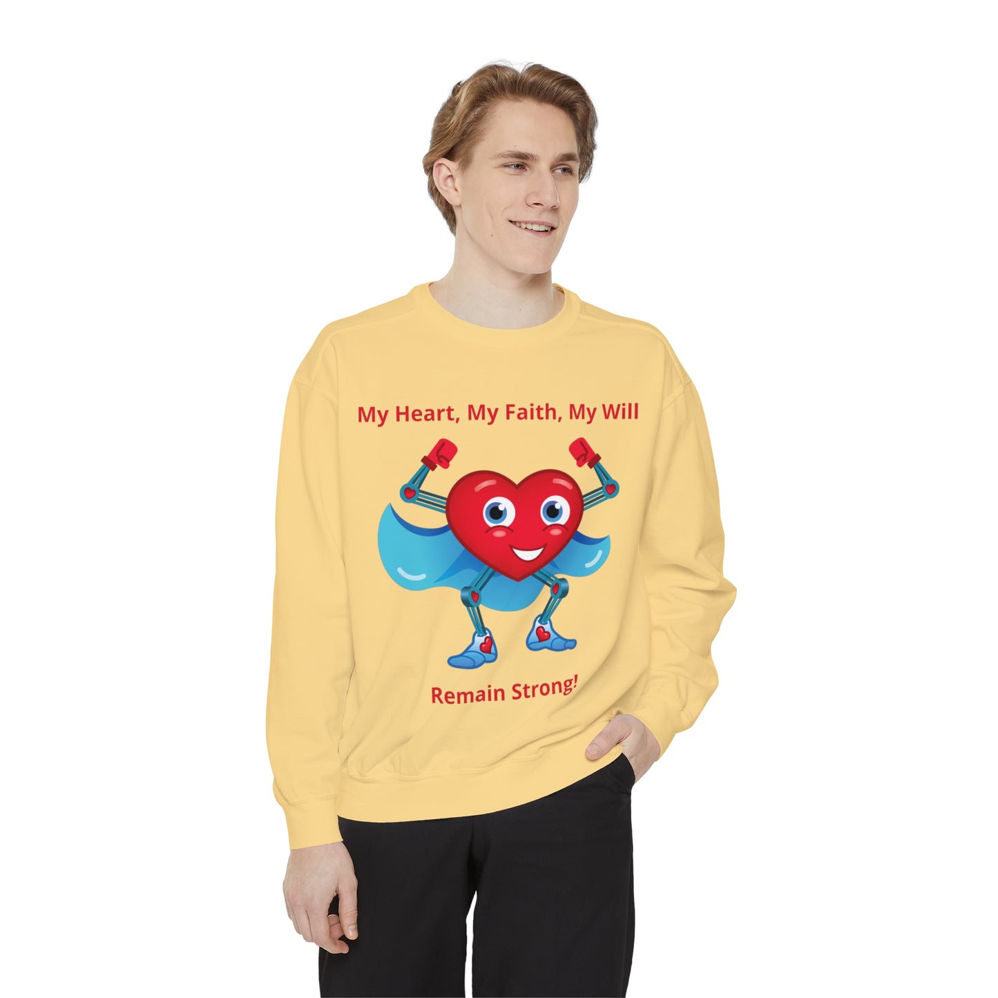 Amputee Unisex Garment-Dyed Sweatshirt