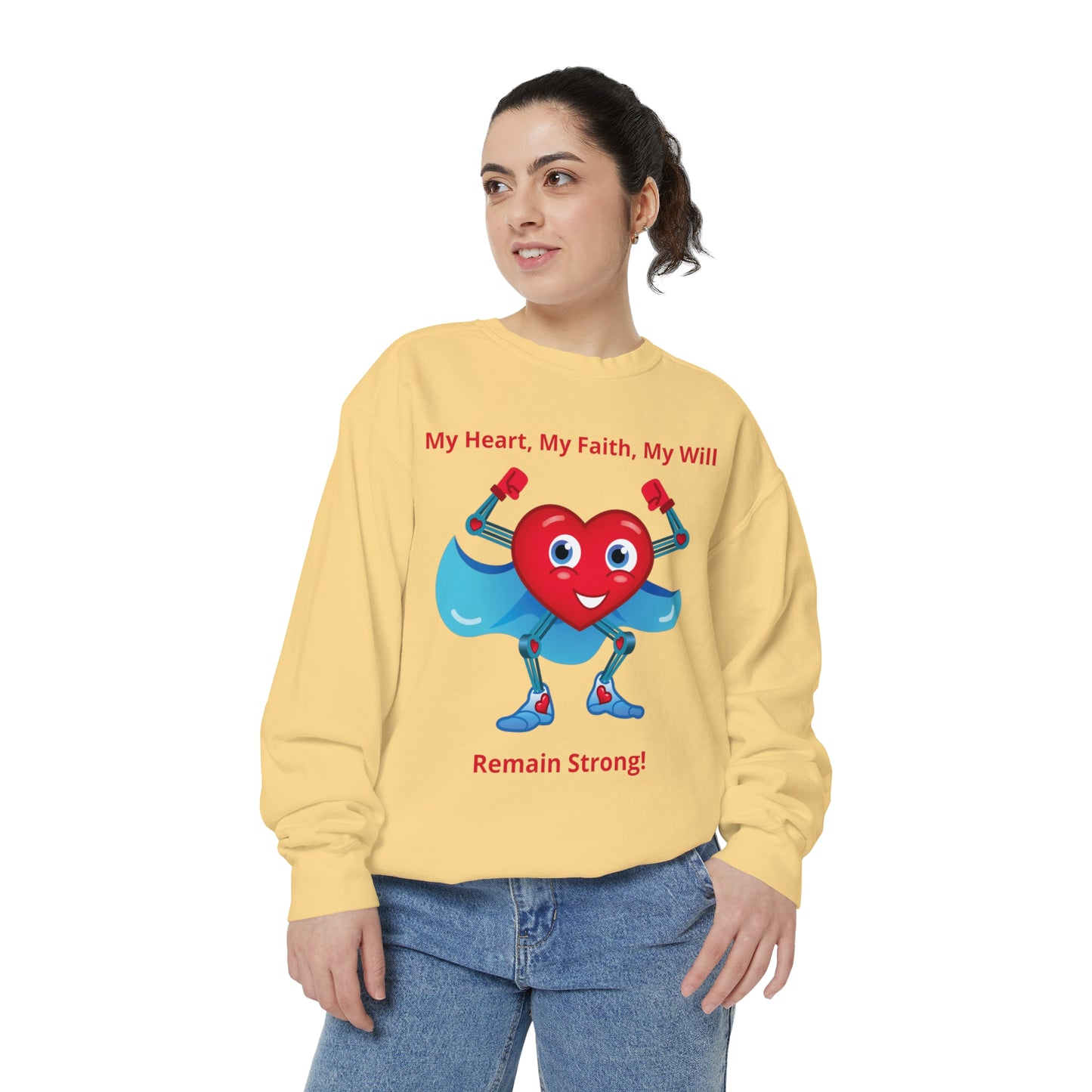 Amputee Unisex Garment-Dyed Sweatshirt