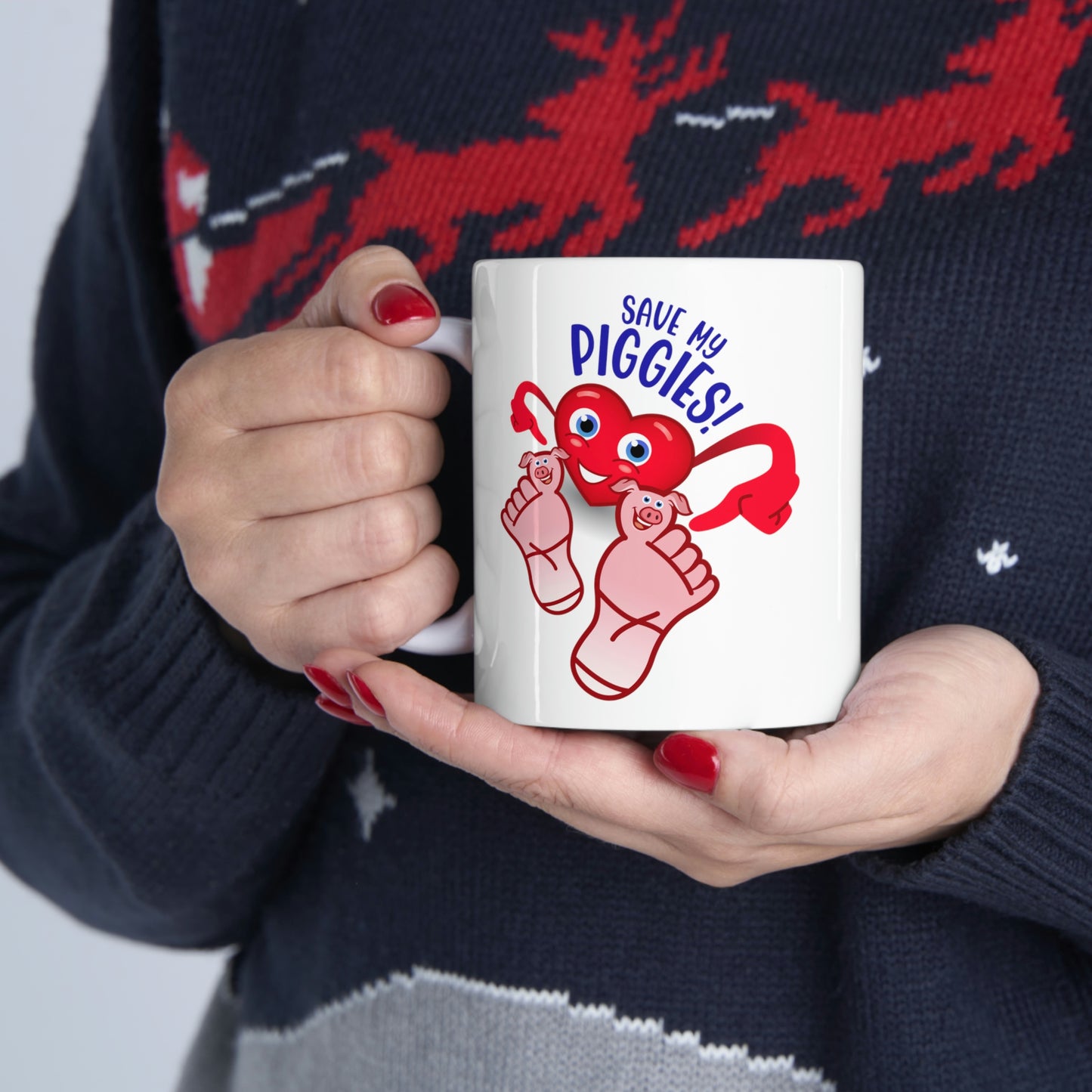 Save My Piggies Mug