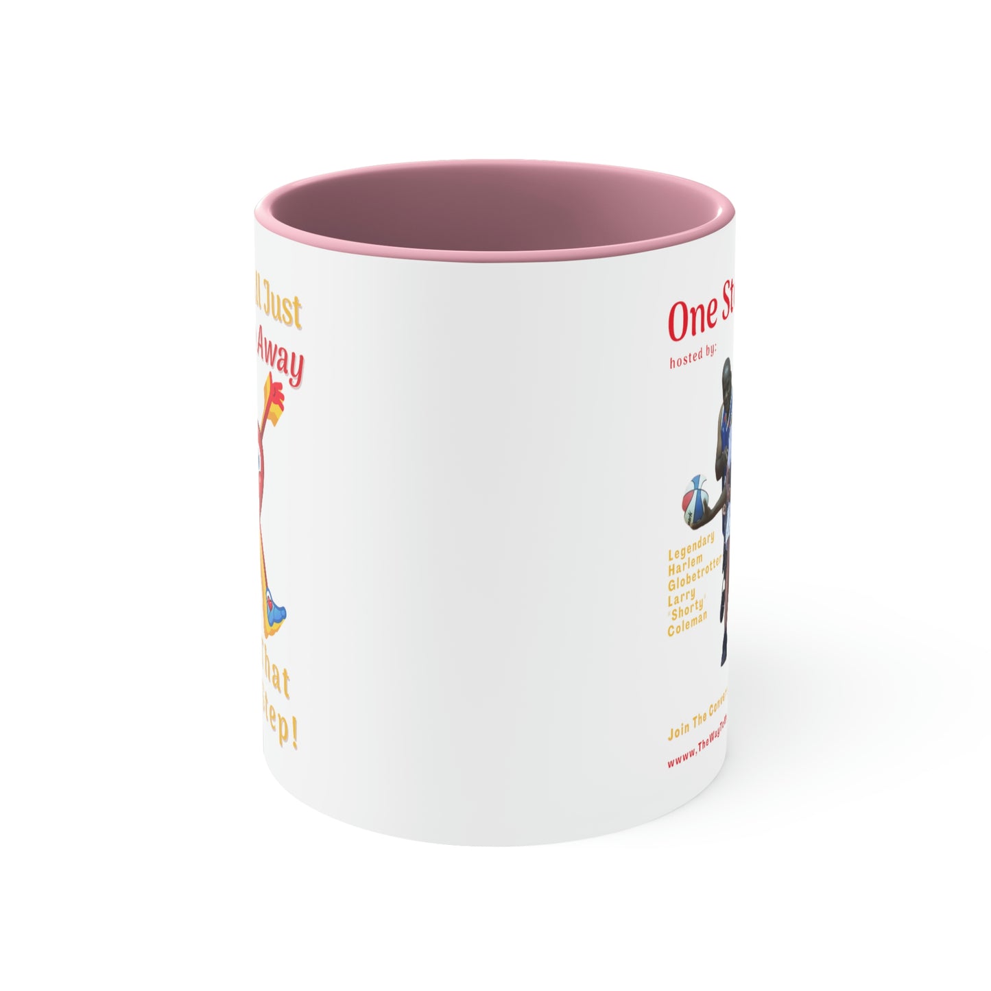 One Step Away Accent Coffee Mug, 11oz