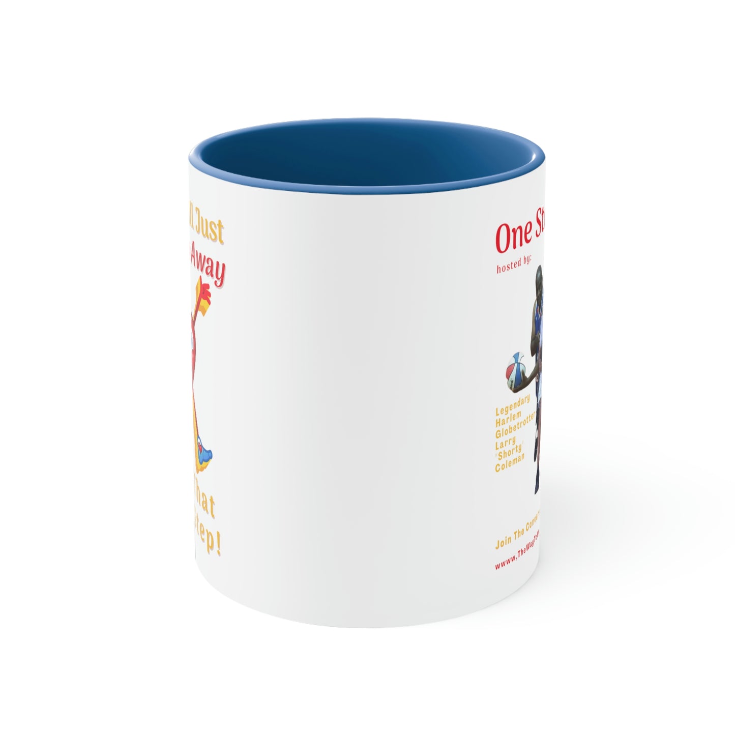 One Step Away Accent Coffee Mug, 11oz