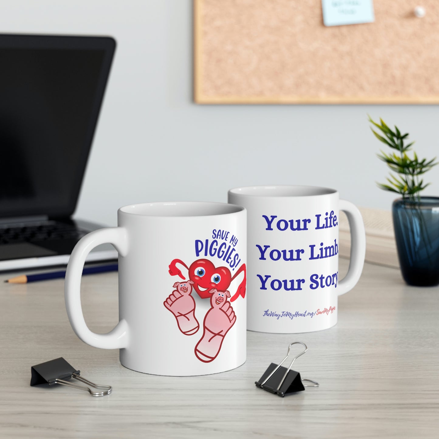 Save My Piggies Mug