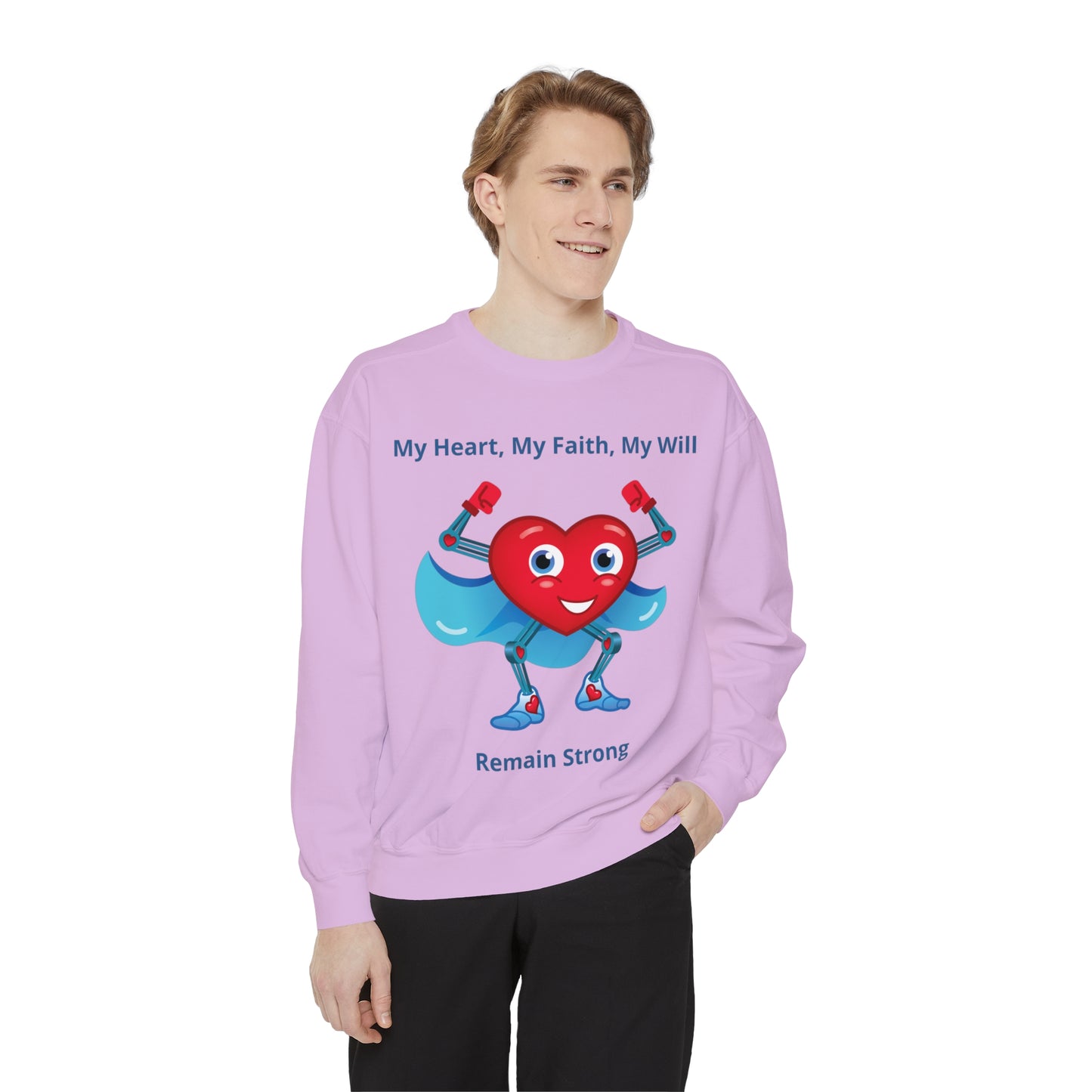 Amputee Unisex Garment-Dyed Sweatshirt
