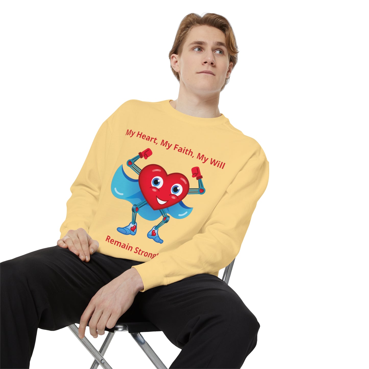 Amputee Unisex Garment-Dyed Sweatshirt