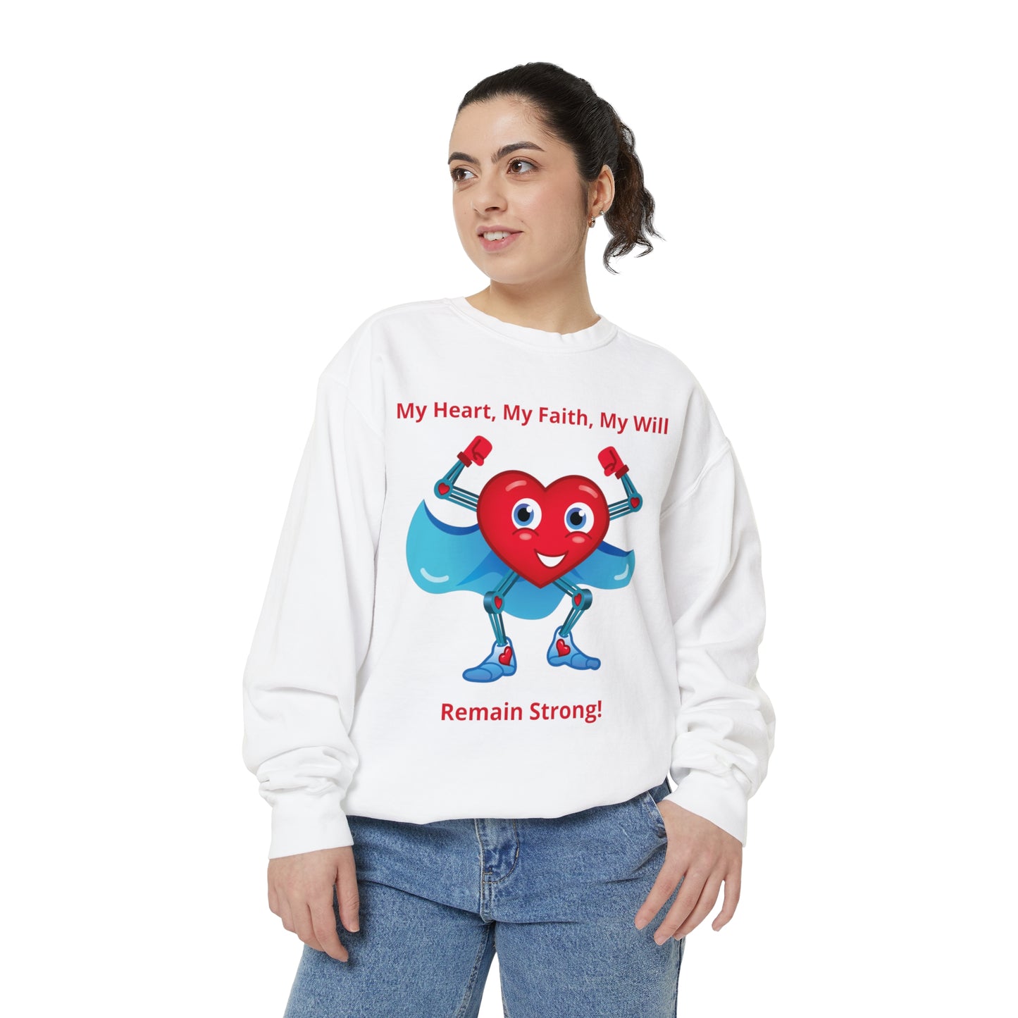 Amputee Unisex Garment-Dyed Sweatshirt
