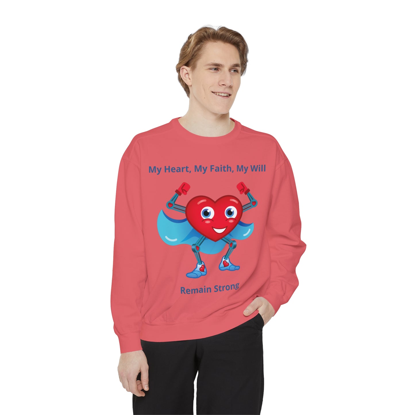 Amputee Unisex Garment-Dyed Sweatshirt