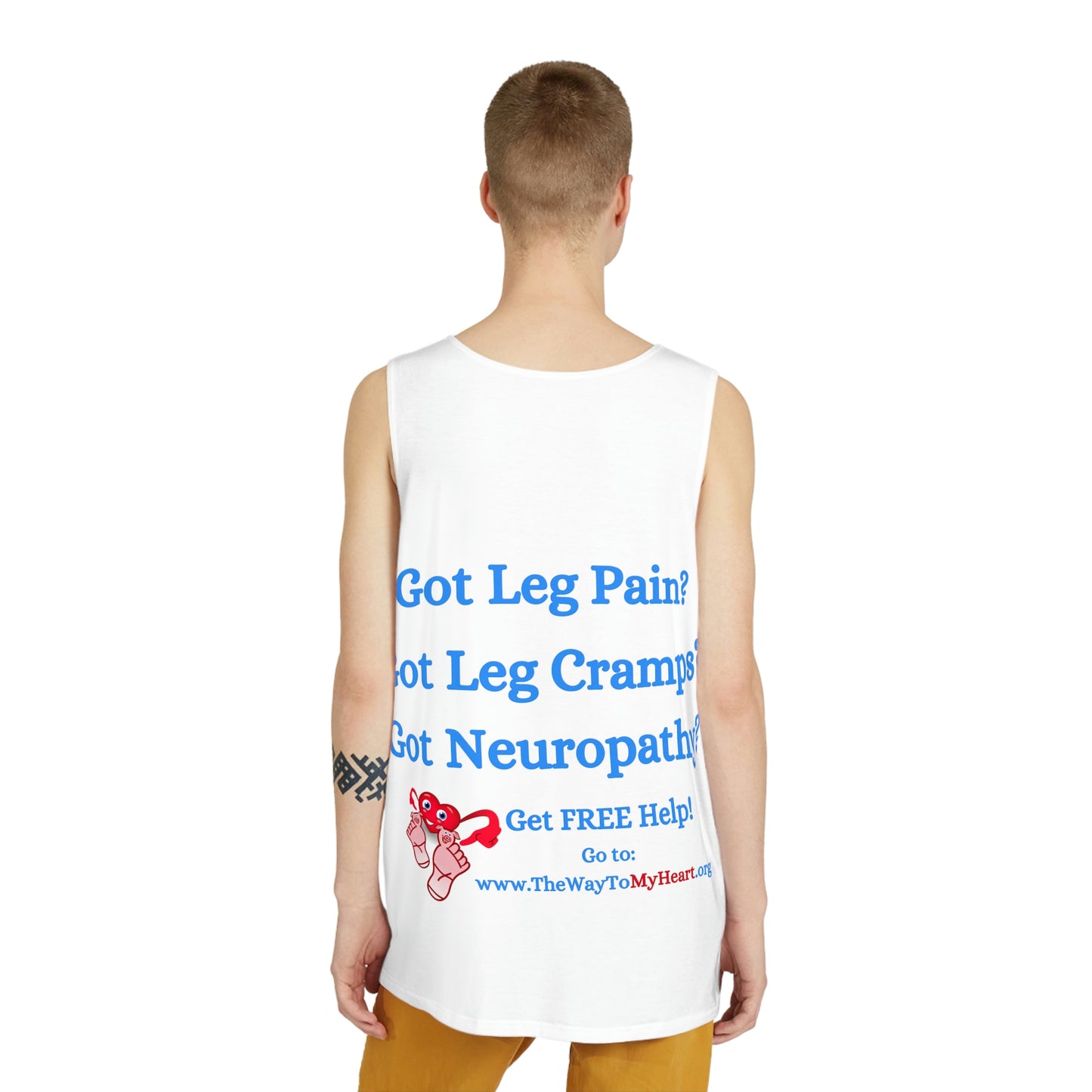 PAD Awareness Men's Tank (AOP)