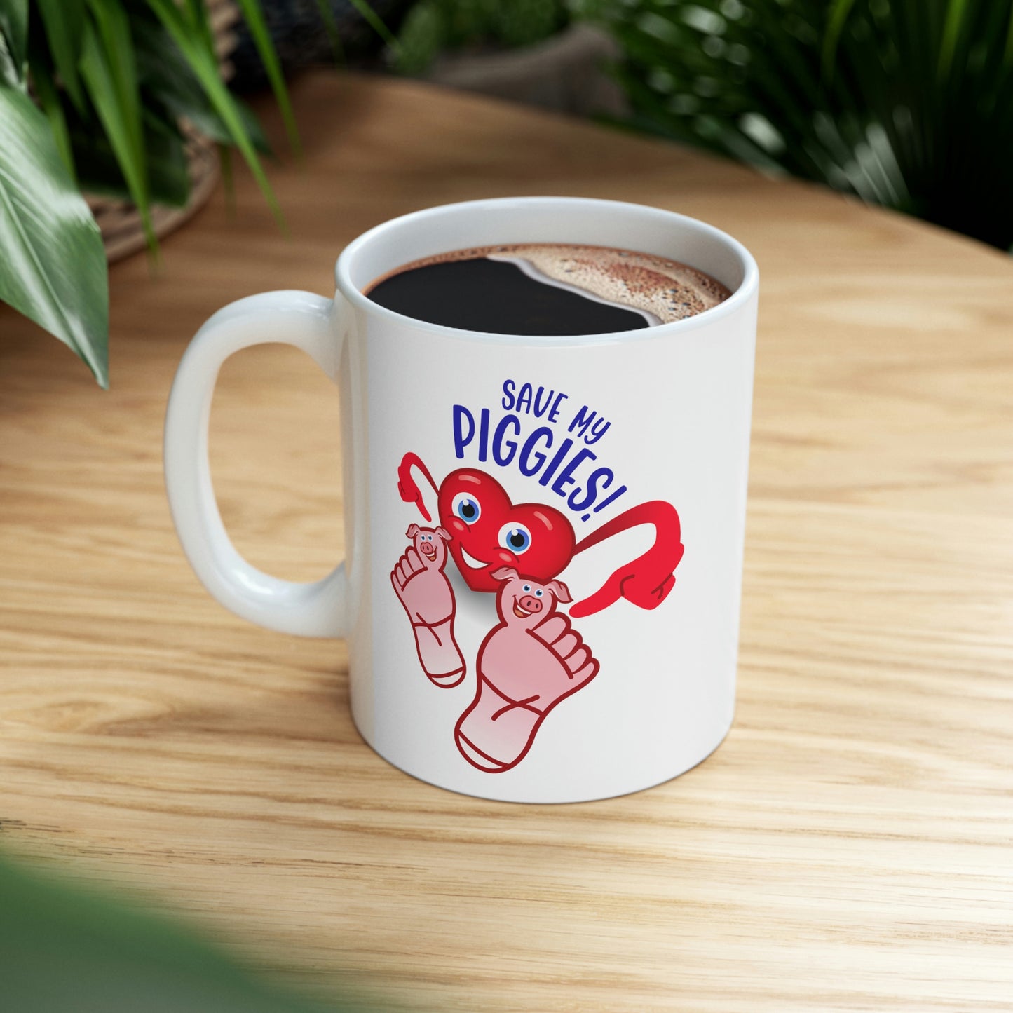 Save My Piggies Mug