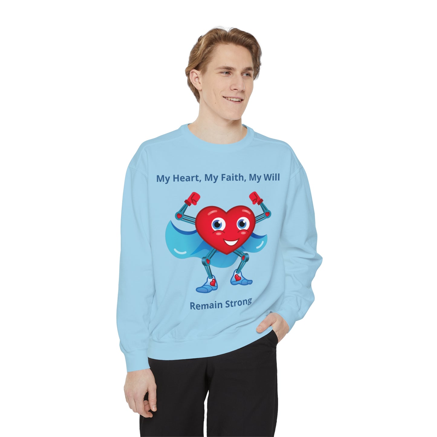 Amputee Unisex Garment-Dyed Sweatshirt