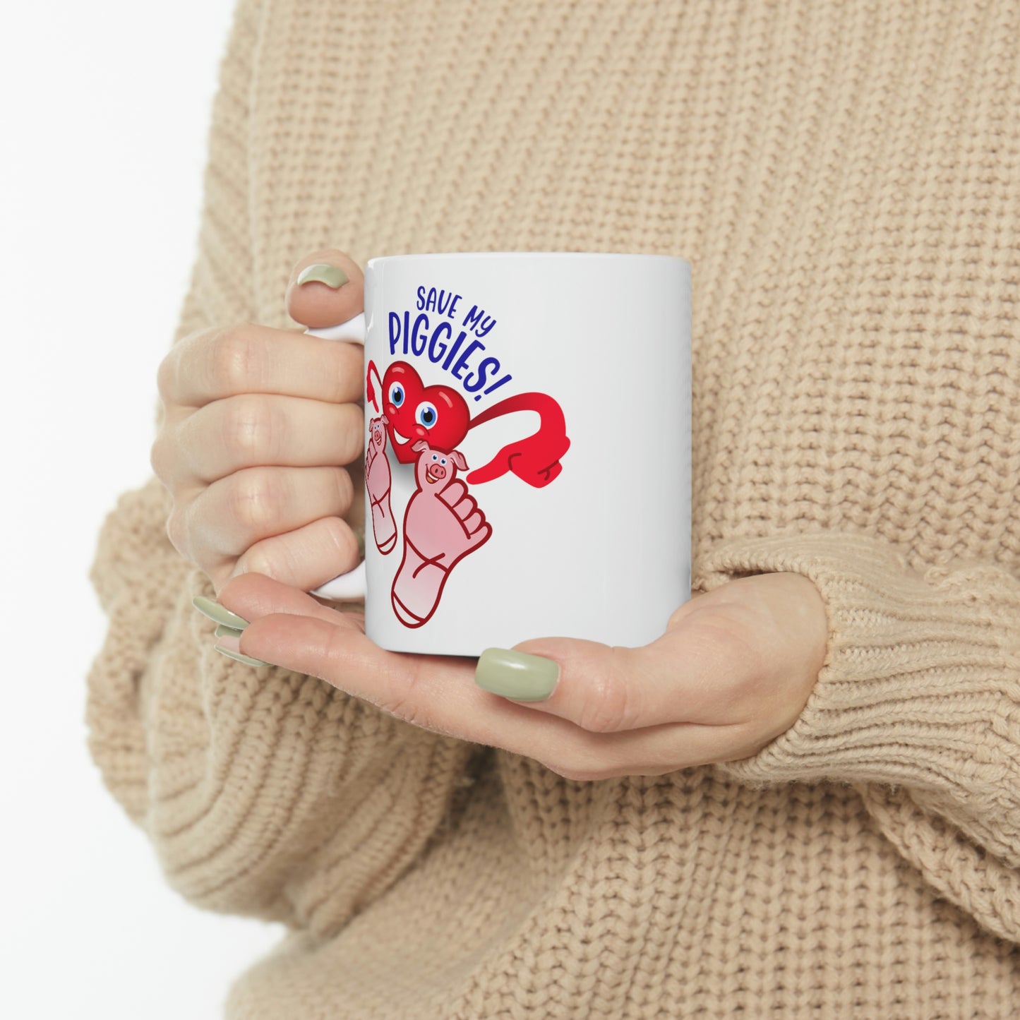 Save My Piggies Mug