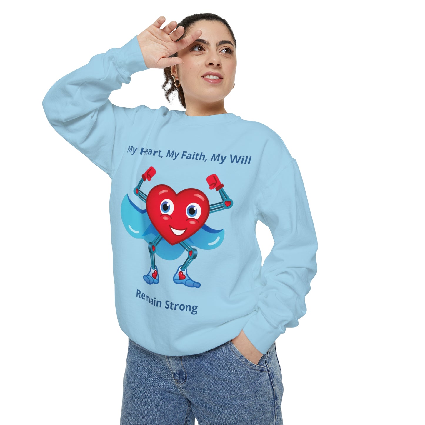 Amputee Unisex Garment-Dyed Sweatshirt