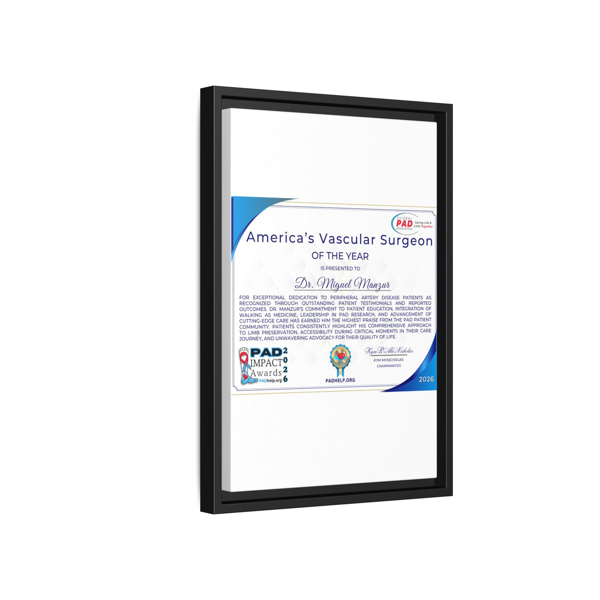 Dr Manzur Award