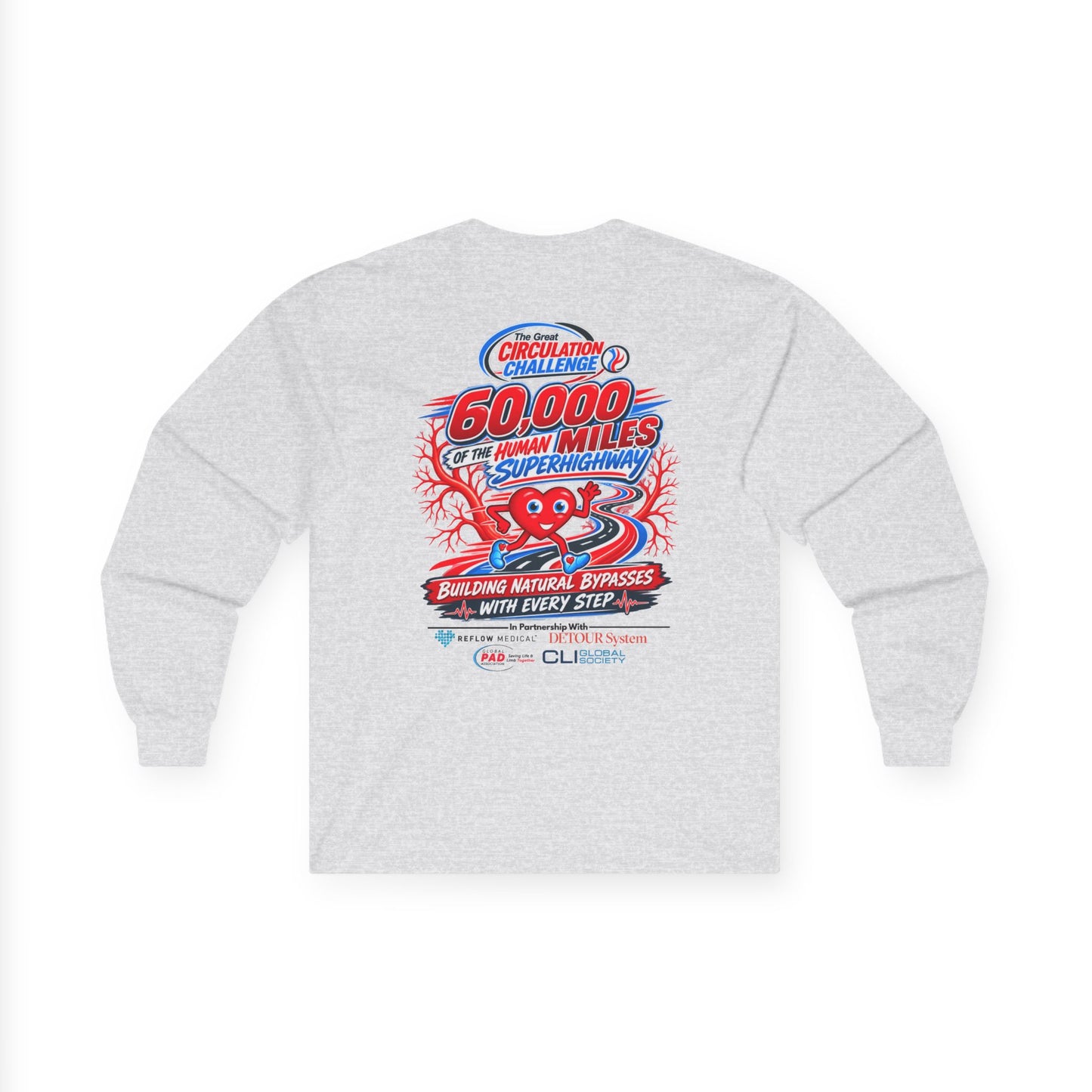 The Great Circulation Challenge Unisex Ultra Cotton Long Sleeve Tee