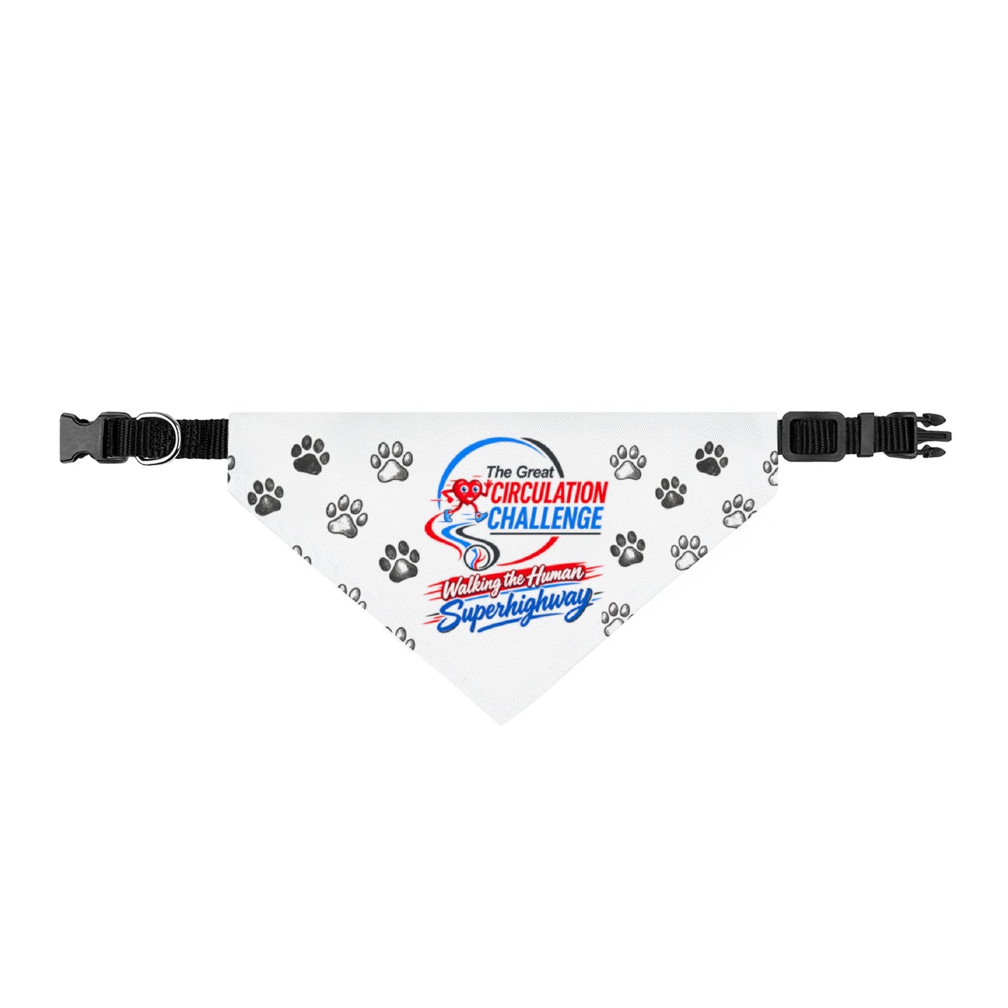 The Great Circulation Challenge Pet Bandana