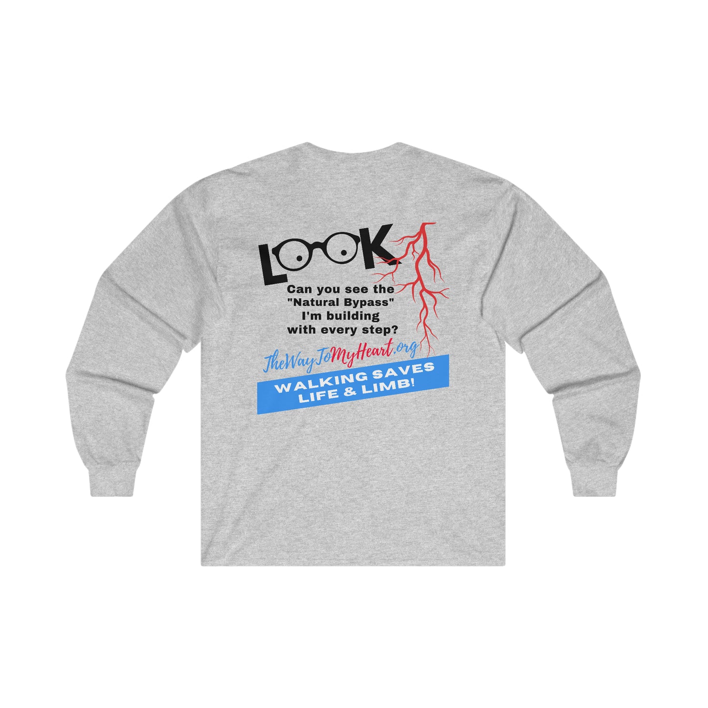 Rock Your Walk Ultra Cotton Long Sleeve Tee