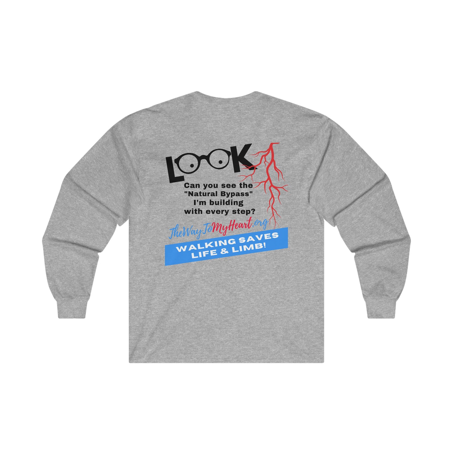 Rock Your Walk Ultra Cotton Long Sleeve Tee