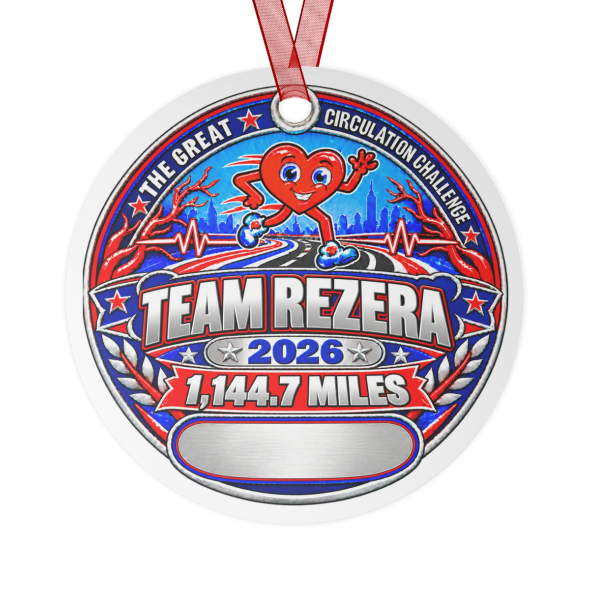 Team Rezera- The Great Circulation Challenge Participation Award Medal