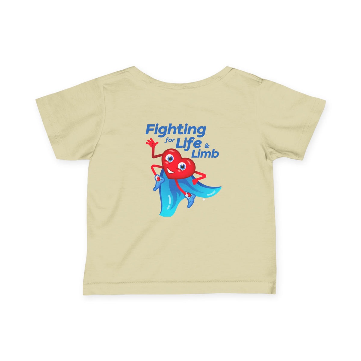 Dad saves life and limb Fine Jersey Tee