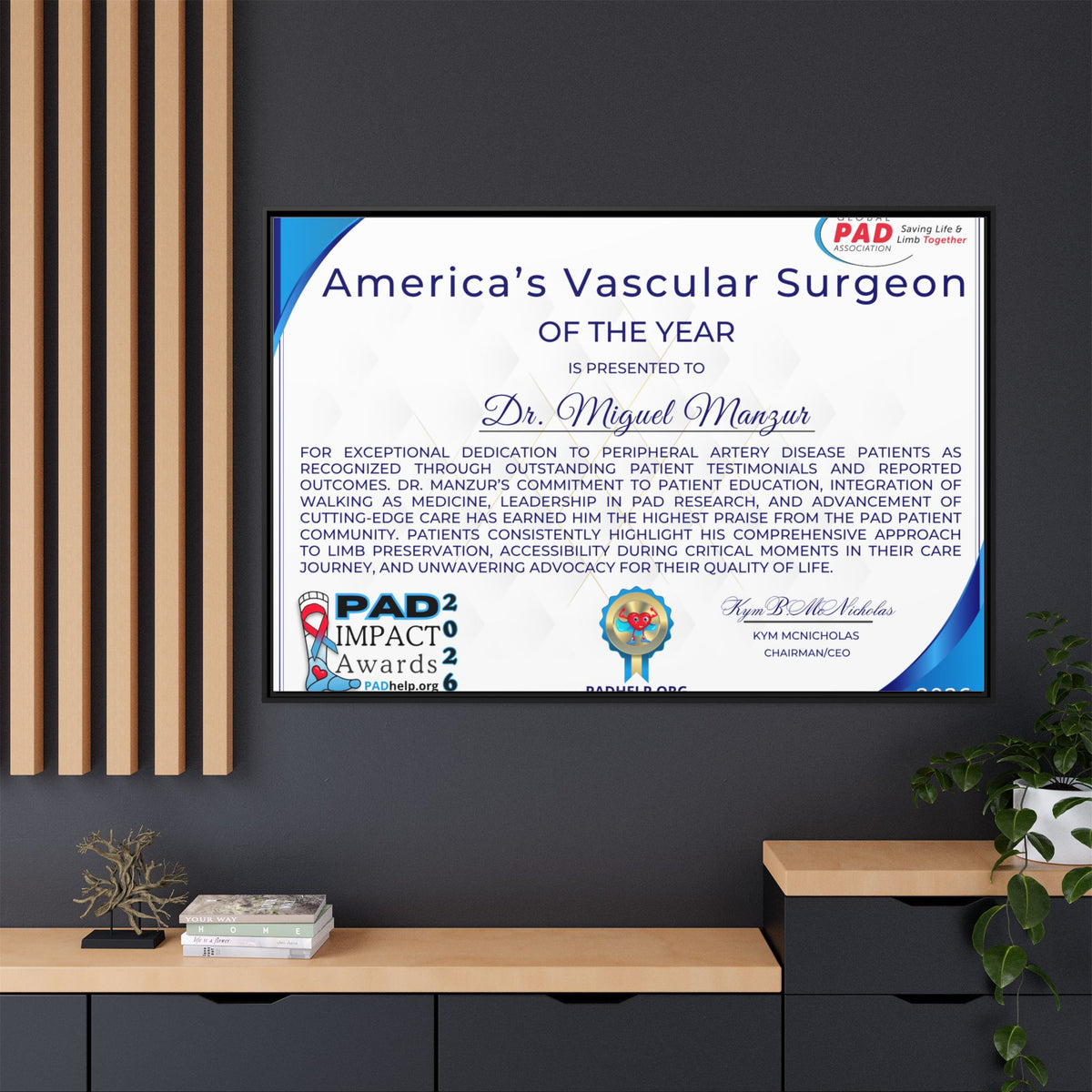 Dr Manzur Award