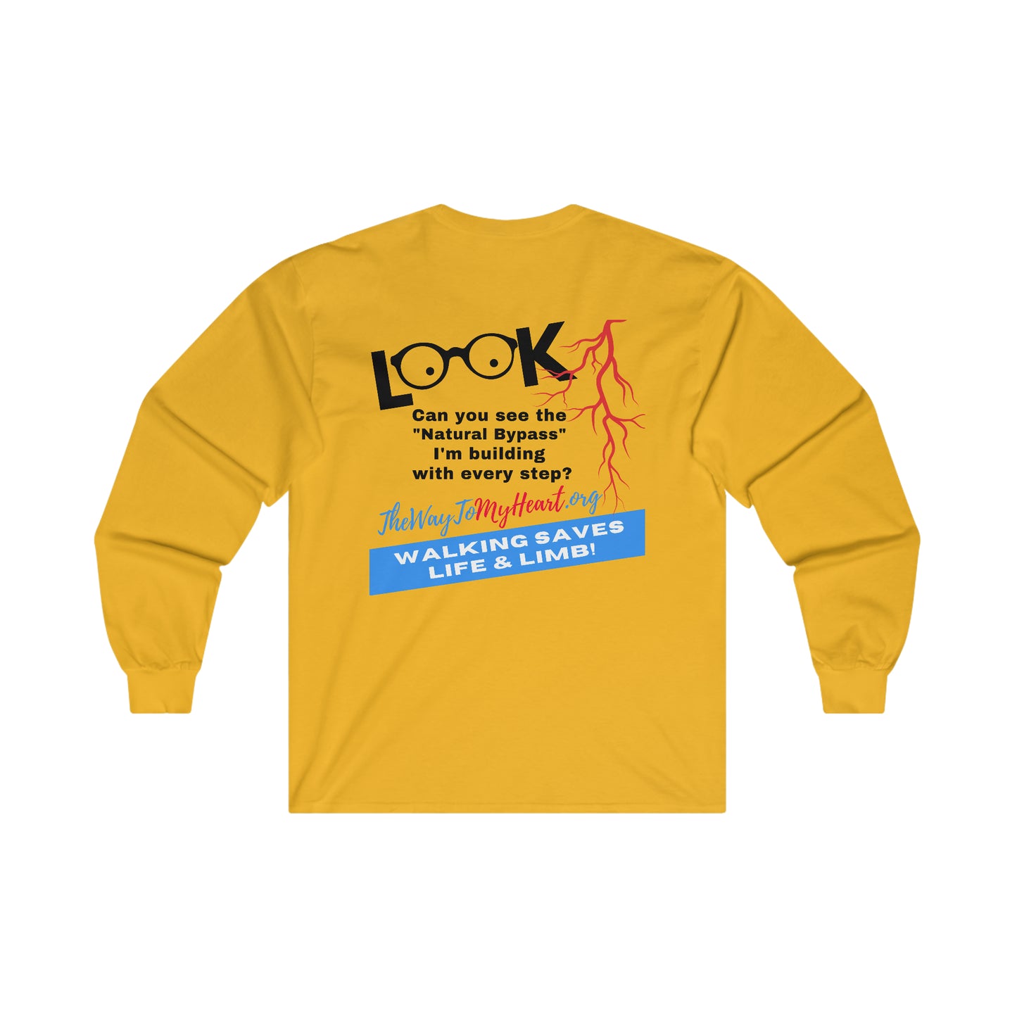 Rock Your Walk Ultra Cotton Long Sleeve Tee