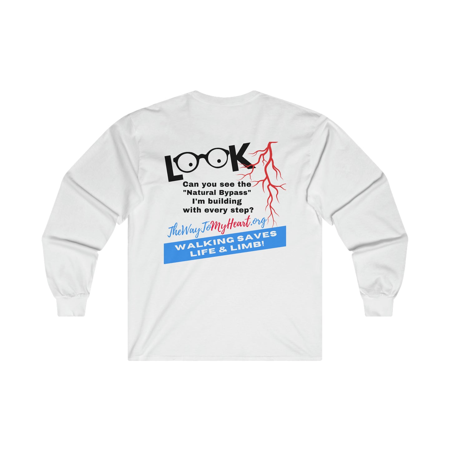 Rock Your Walk Ultra Cotton Long Sleeve Tee