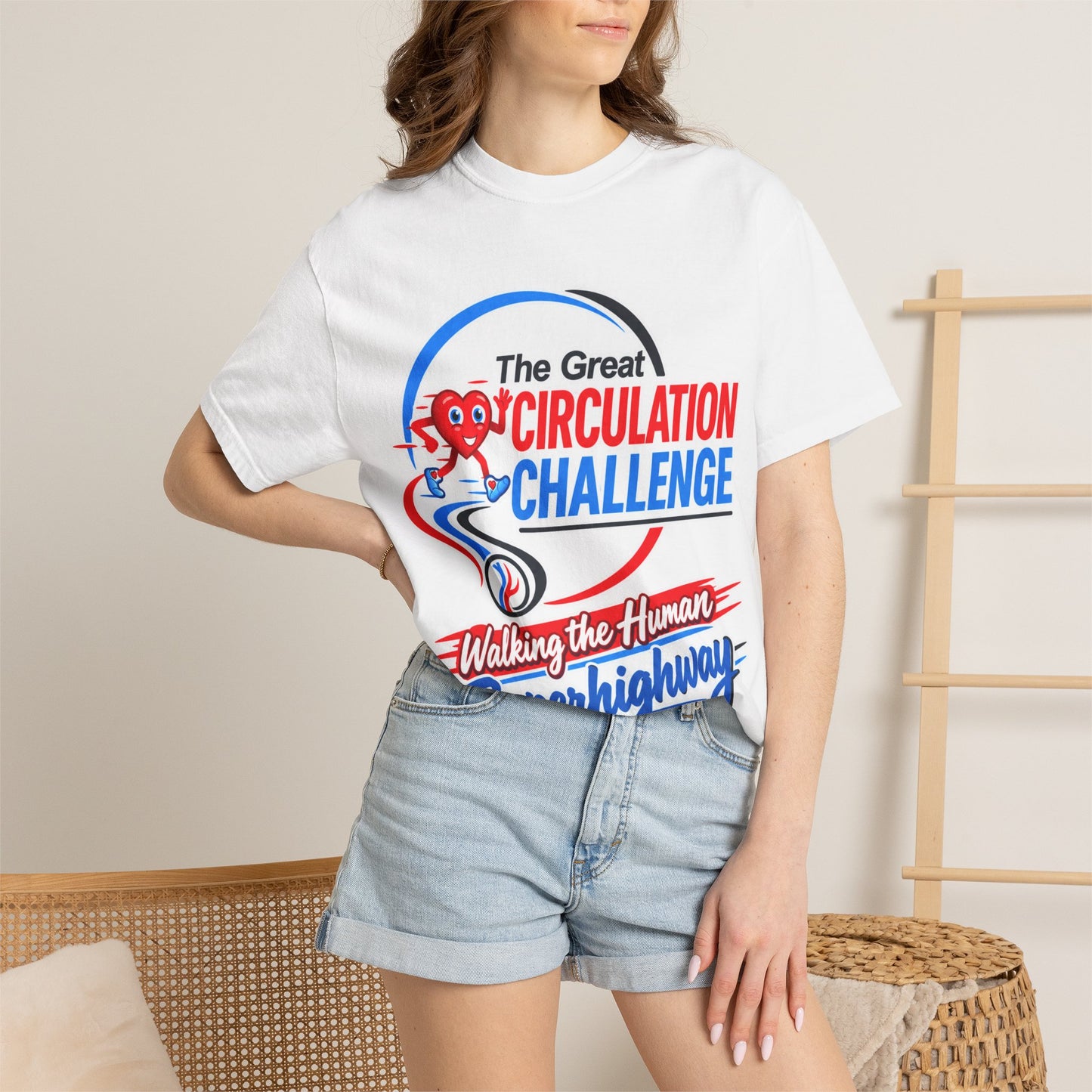 The Great Circulation Challenge Unisex Garment-Dyed T-shirt