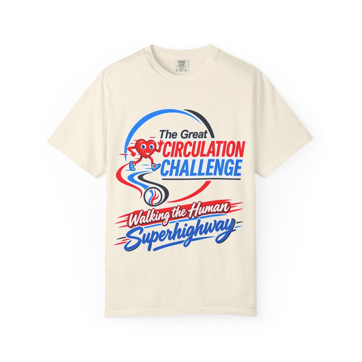 The Great Circulation Challenge Unisex Garment-Dyed T-shirt