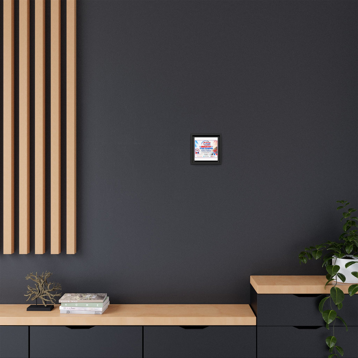 Reflow Medical - Matte Canvas, Framed (Multi-color)