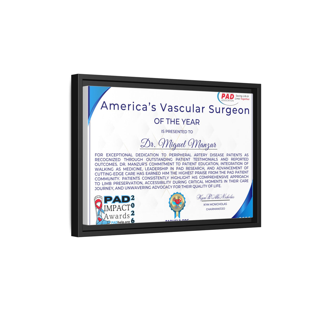 Dr Manzur Award